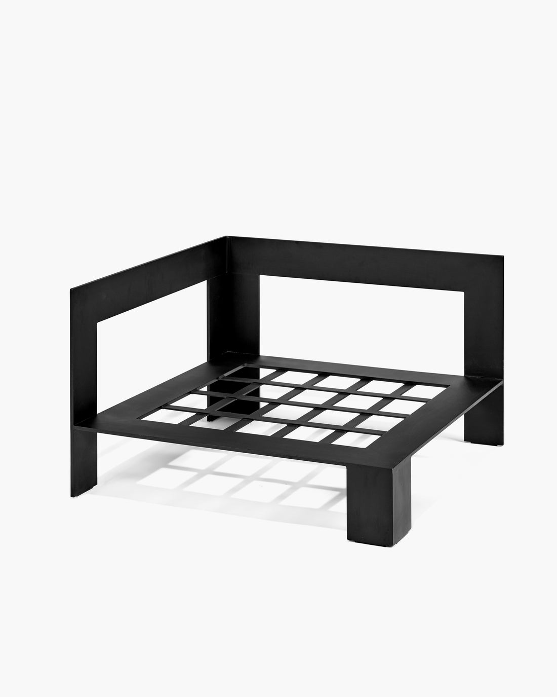Bench Corner Seat incl. Cushion Outdoor Snow White