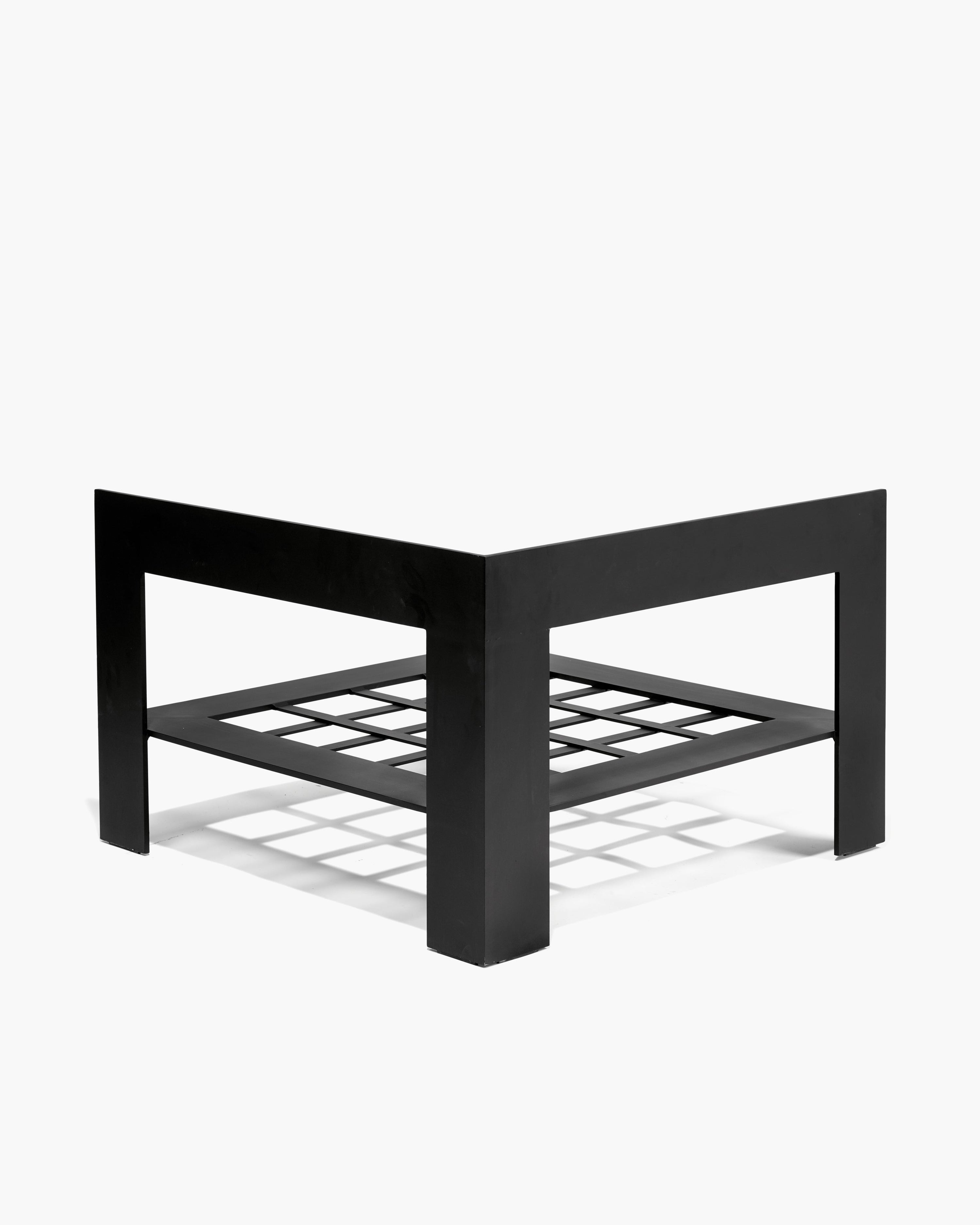 Bench Corner Seat incl. Cushion Indoor Mustard