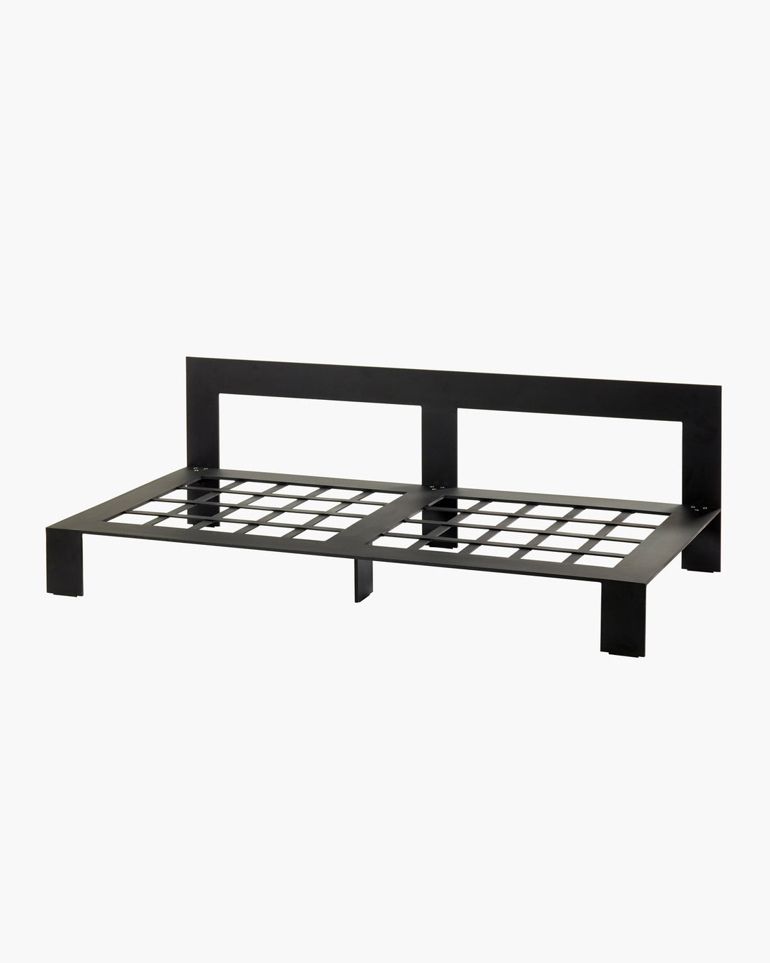 Bench Two Seater incl. Cushion Outdoor Chalk