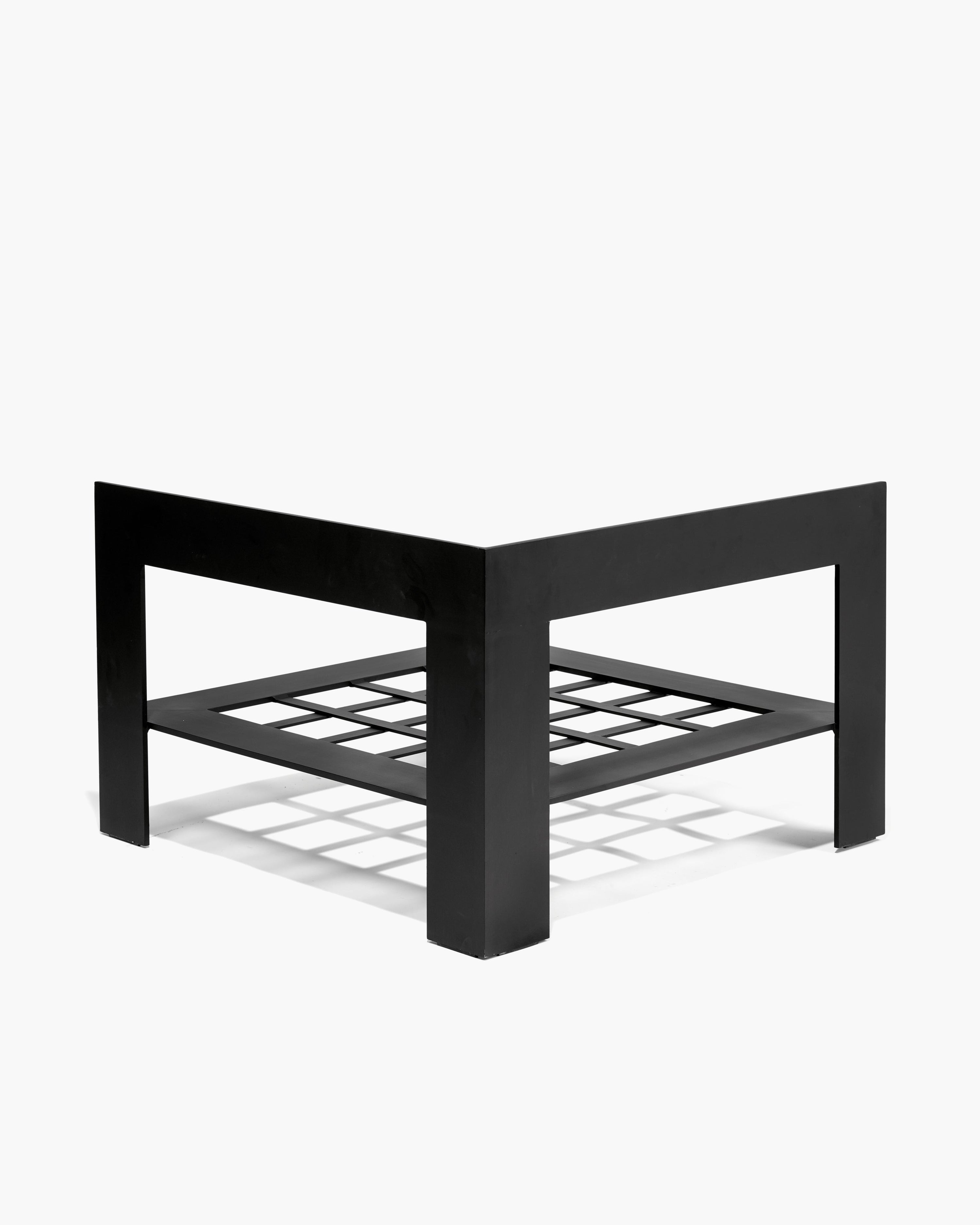 Bench Corner Seat incl. Cushion Outdoor Chalk