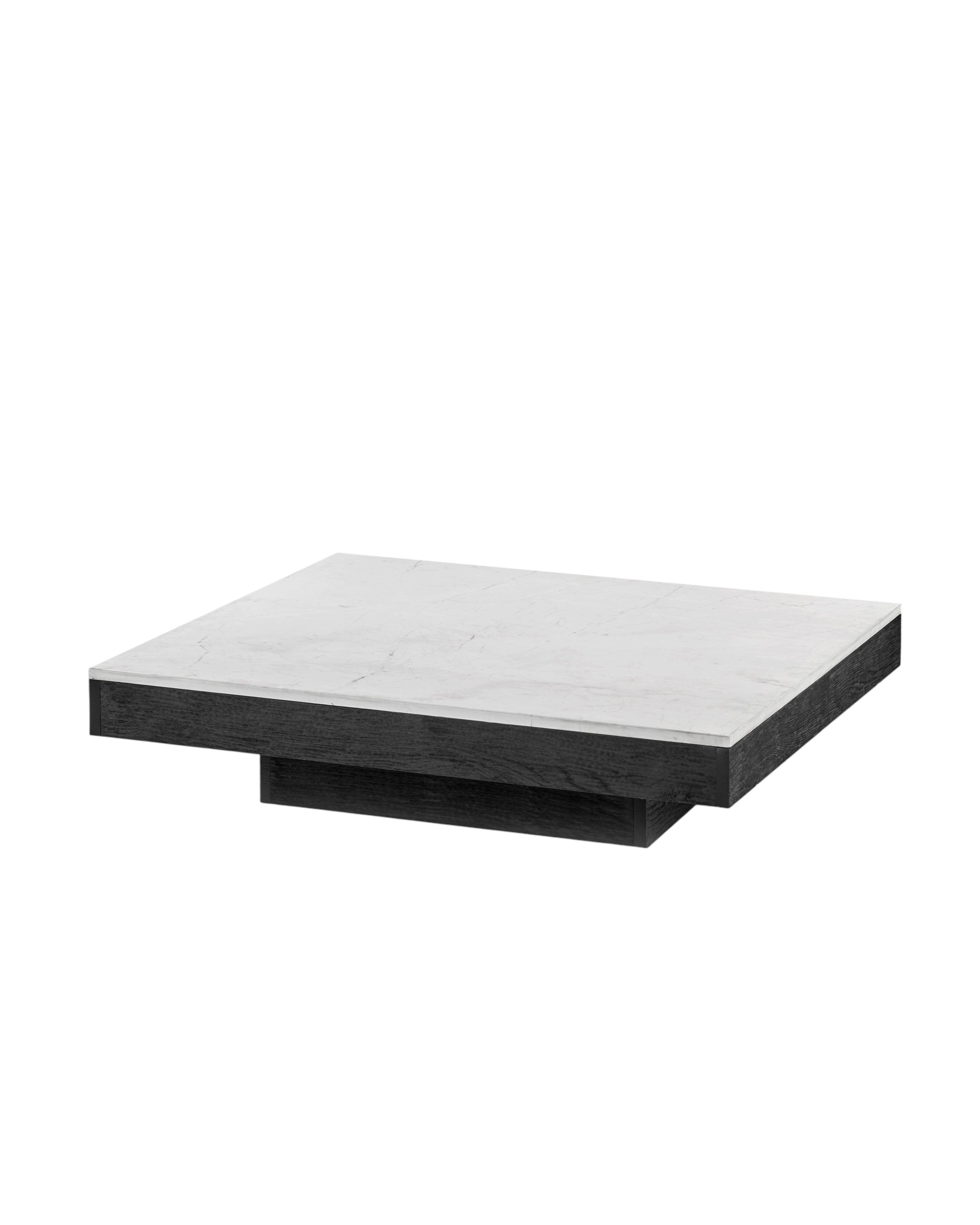 Side Table L Black – White Rudolph