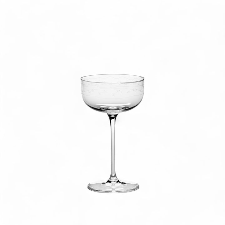 Champagne Coupe 4-Set Giftbox - Anemone Vaniglia Midnight Flowers – Serax x Marni