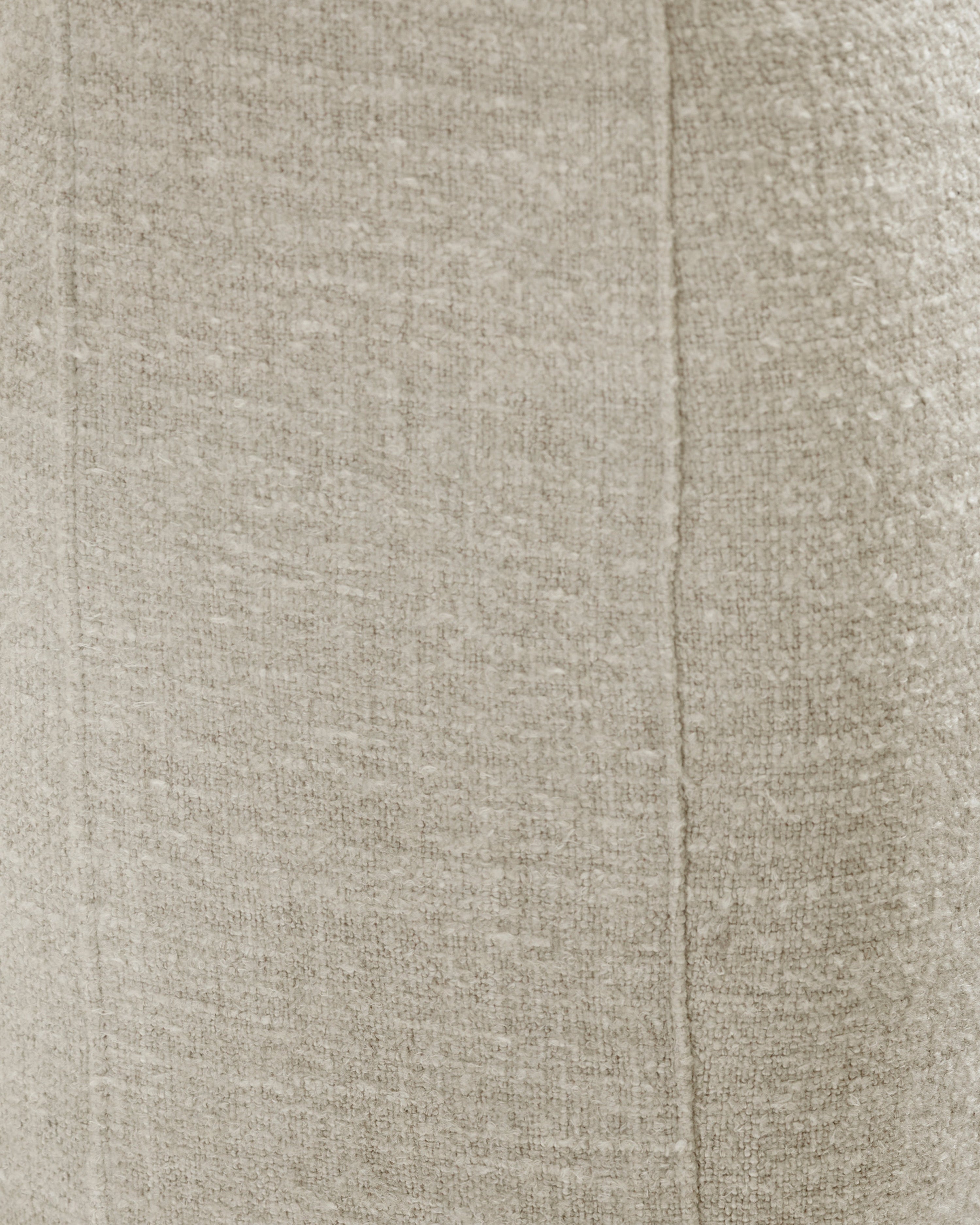 Ottoman incl. Cushion Indoor Bone – Black Rudolph