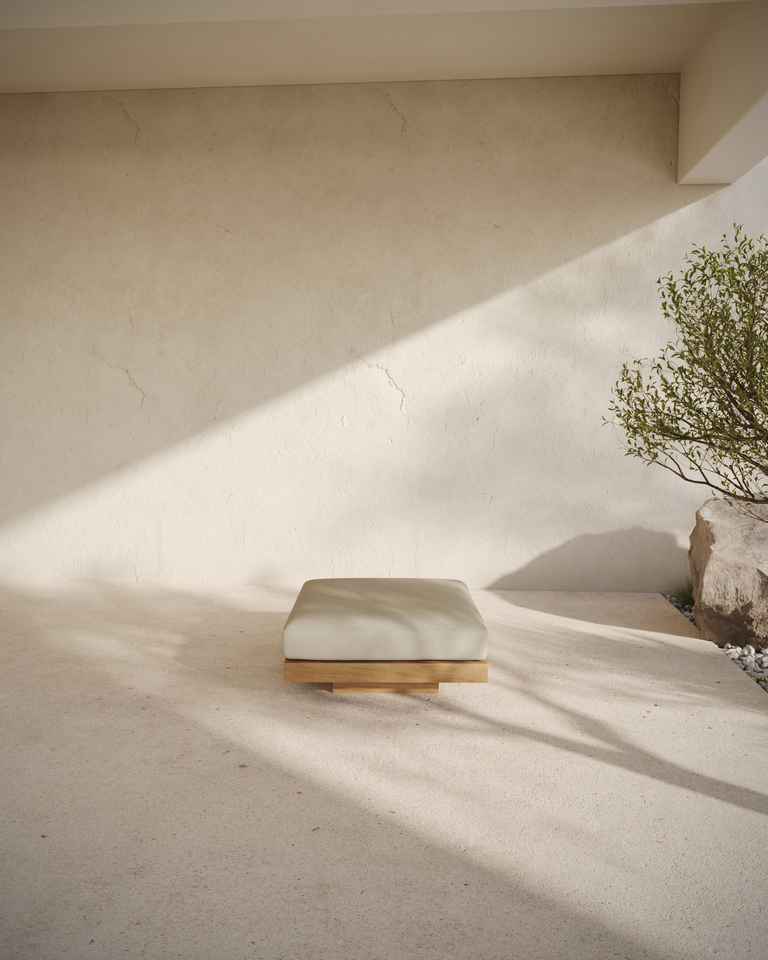 Ottoman Chalk Outdoor Rudolph