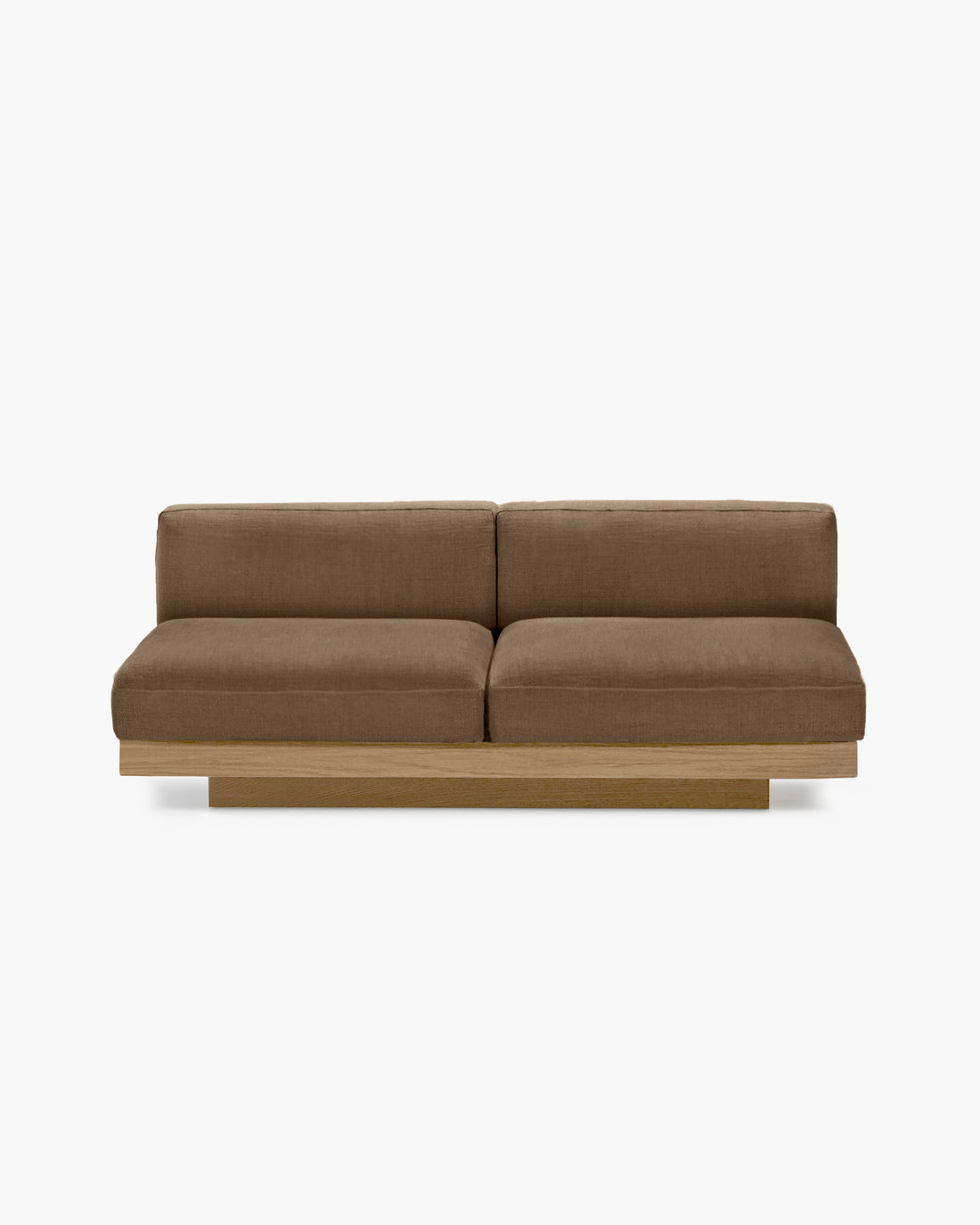 2-Sitzer-Sofa inkl. Kissen für außen Camel Rudolph