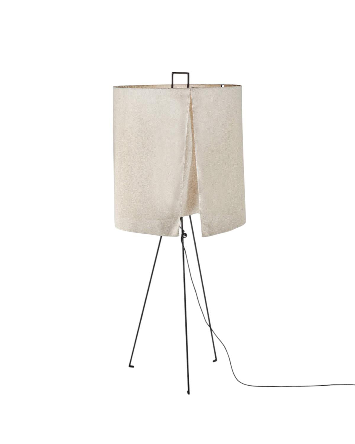 Standing Lamp M Black – Beige Nomad
