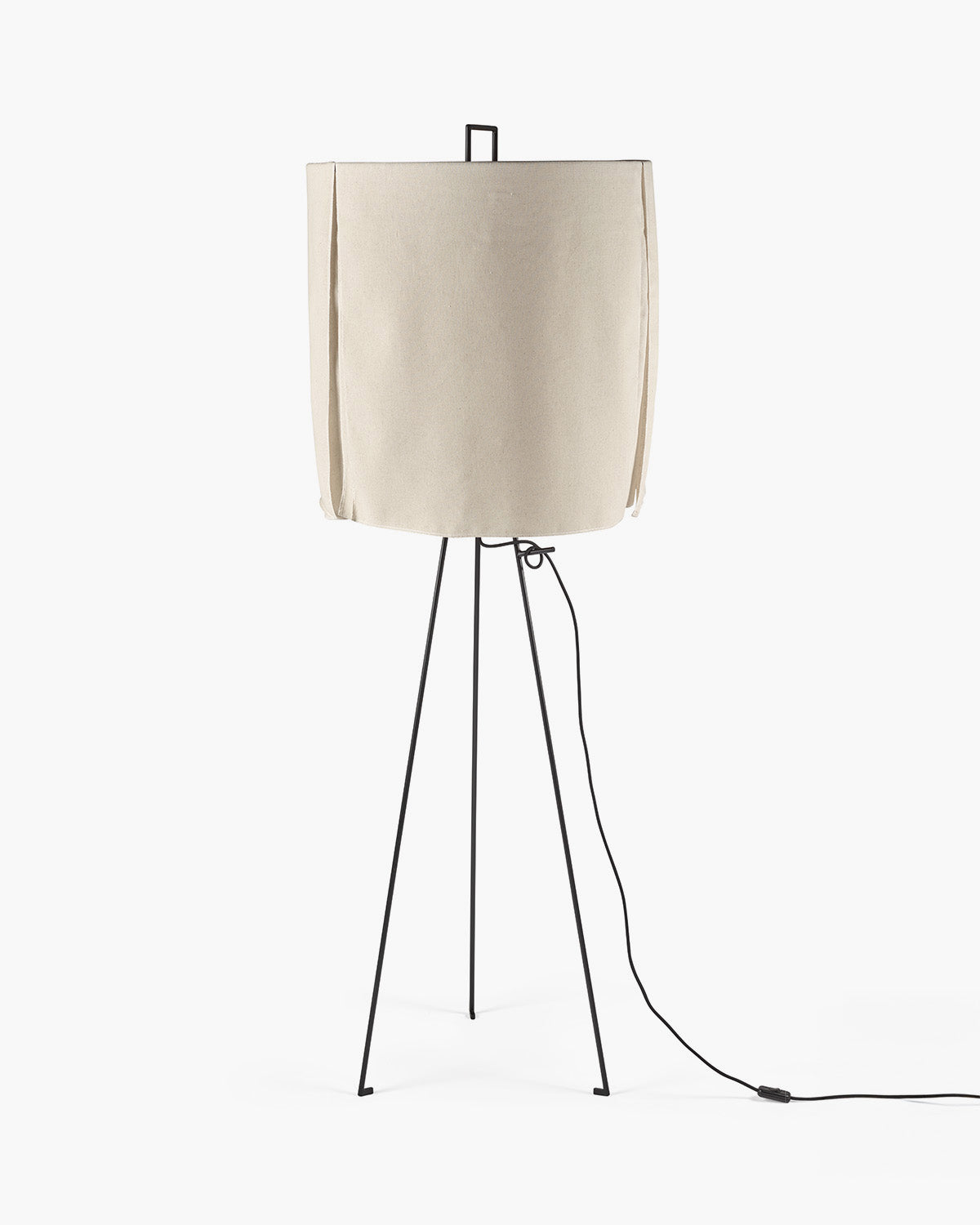 Standing Lamp L Black – Beige Nomad