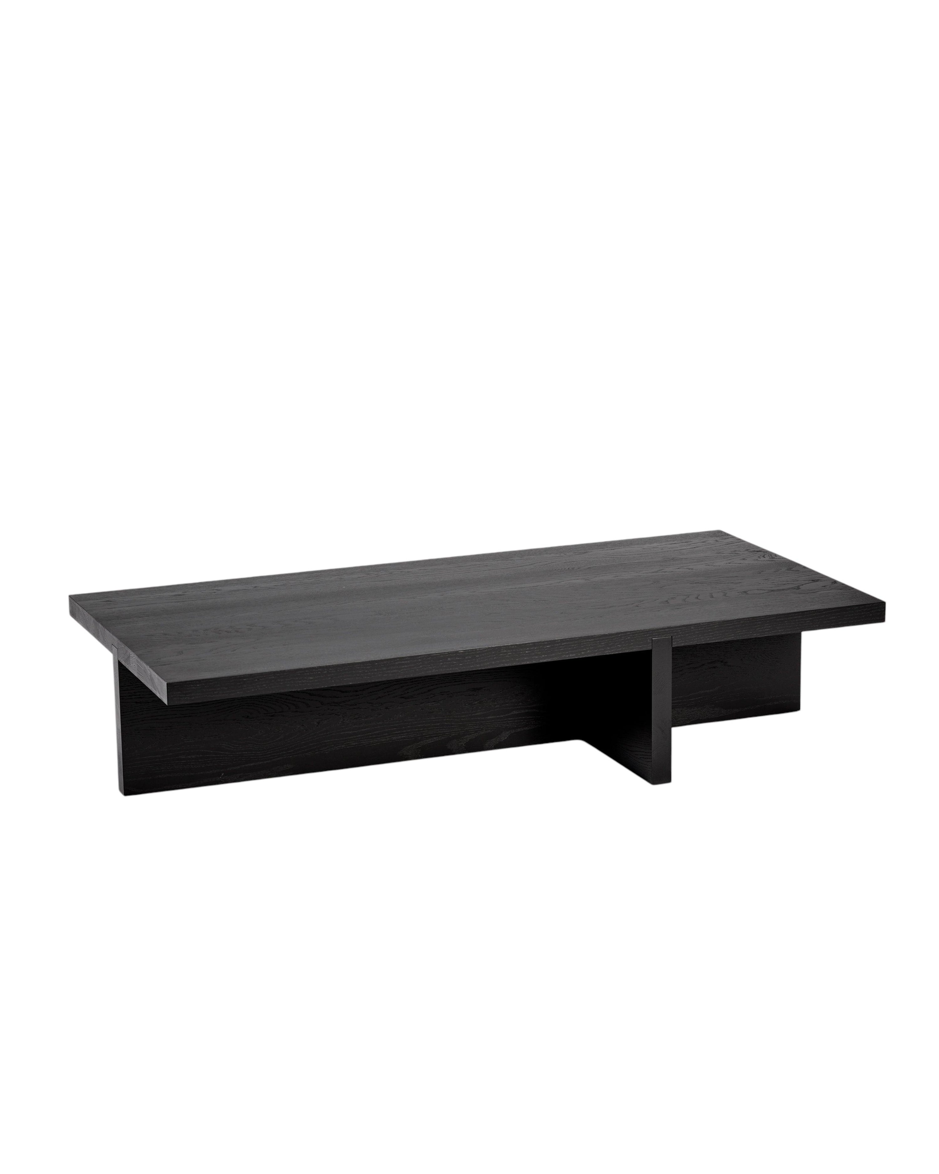 Coffee Table Rectangular Black Rudolph