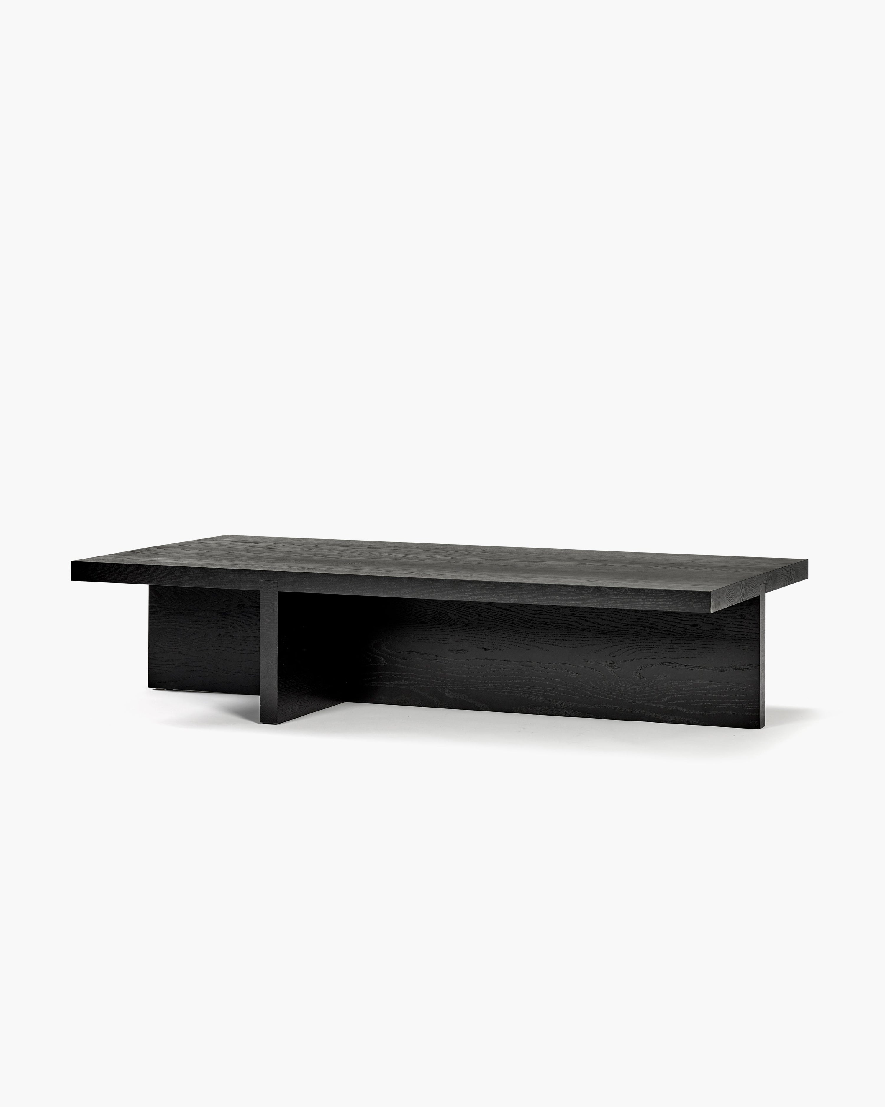 Coffee Table Rectangular Black Rudolph