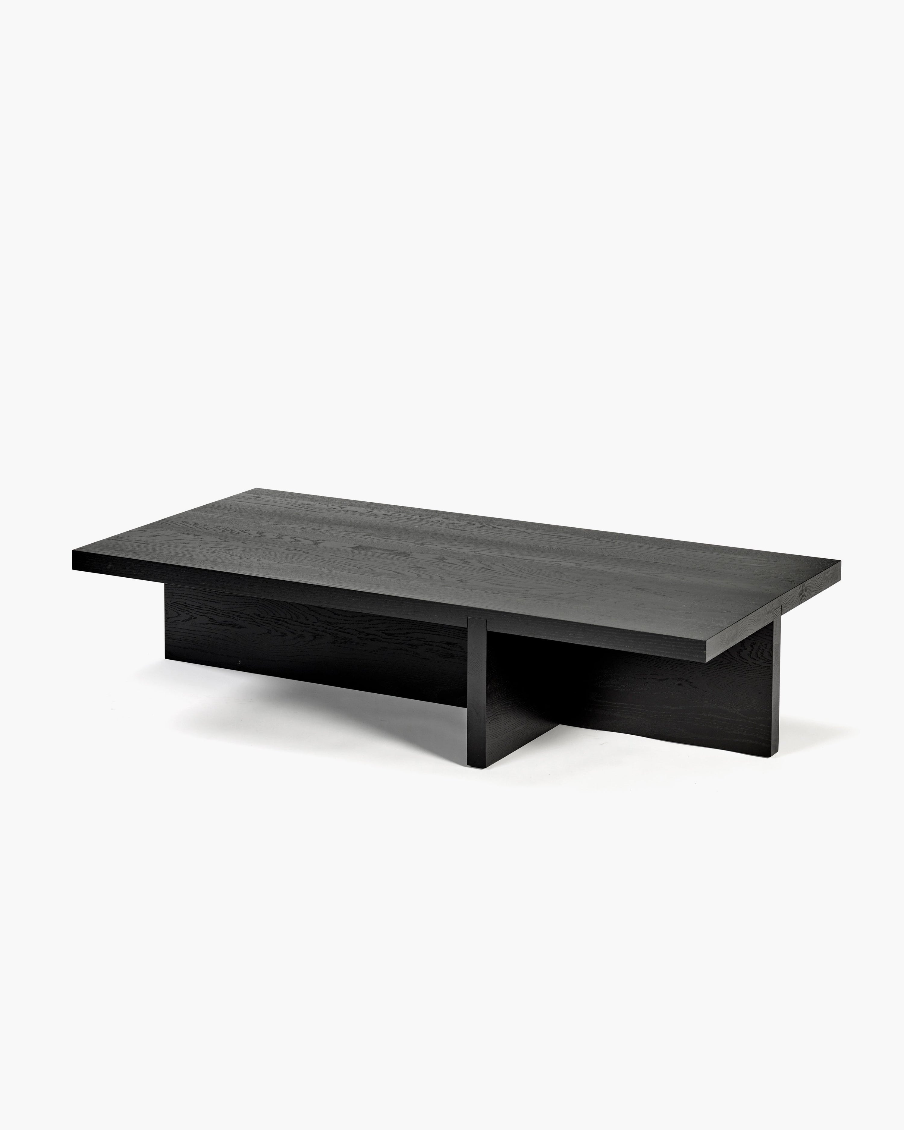 Coffee Table Rectangular Black Rudolph