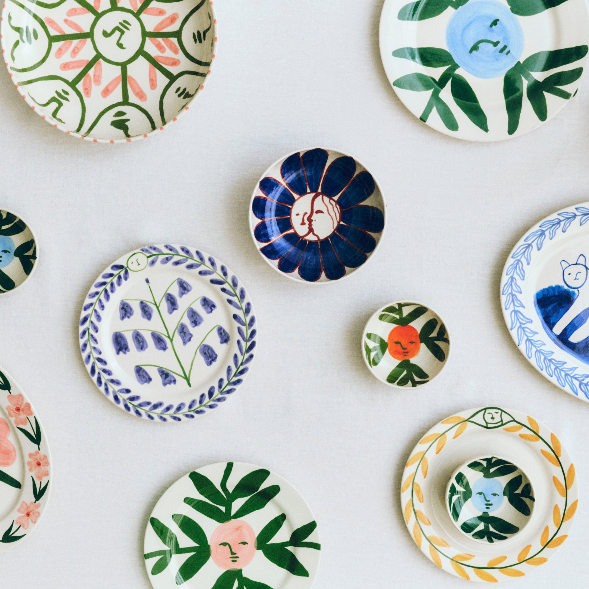 La Pittura Teller Ø24cm - Bluebells