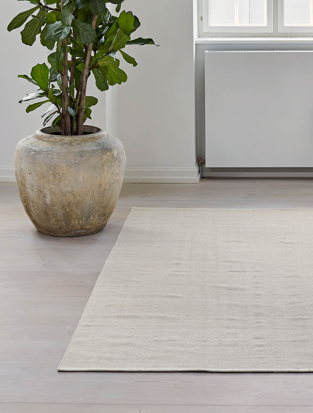 Chalk - Escape Kelim Rug