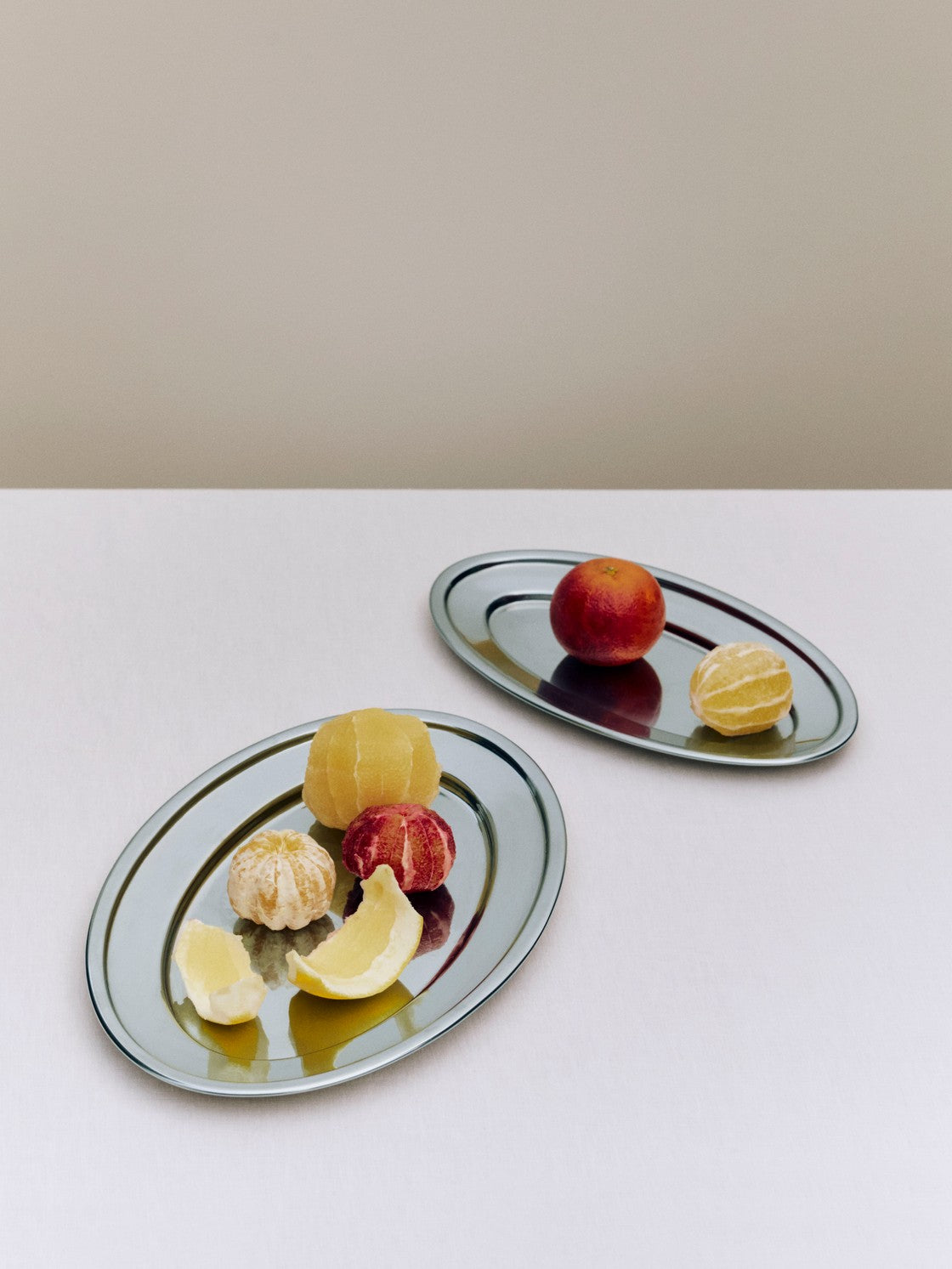 Essential Steel Oval Dish