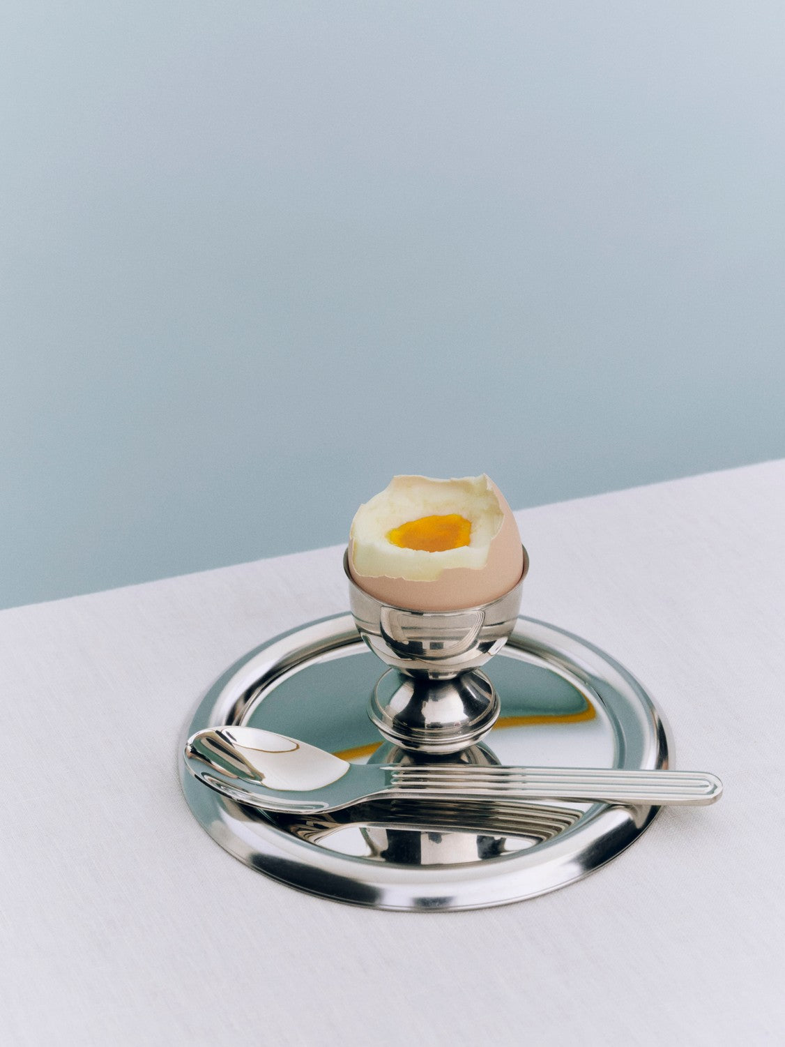 Essential Steel Round Dish