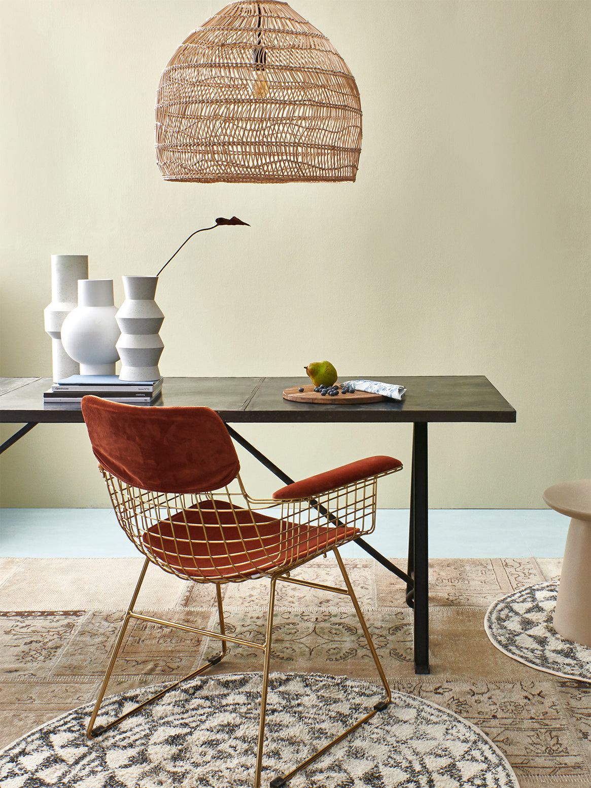 Metal Wire Armchair – HKLIVING – Ansicht 12