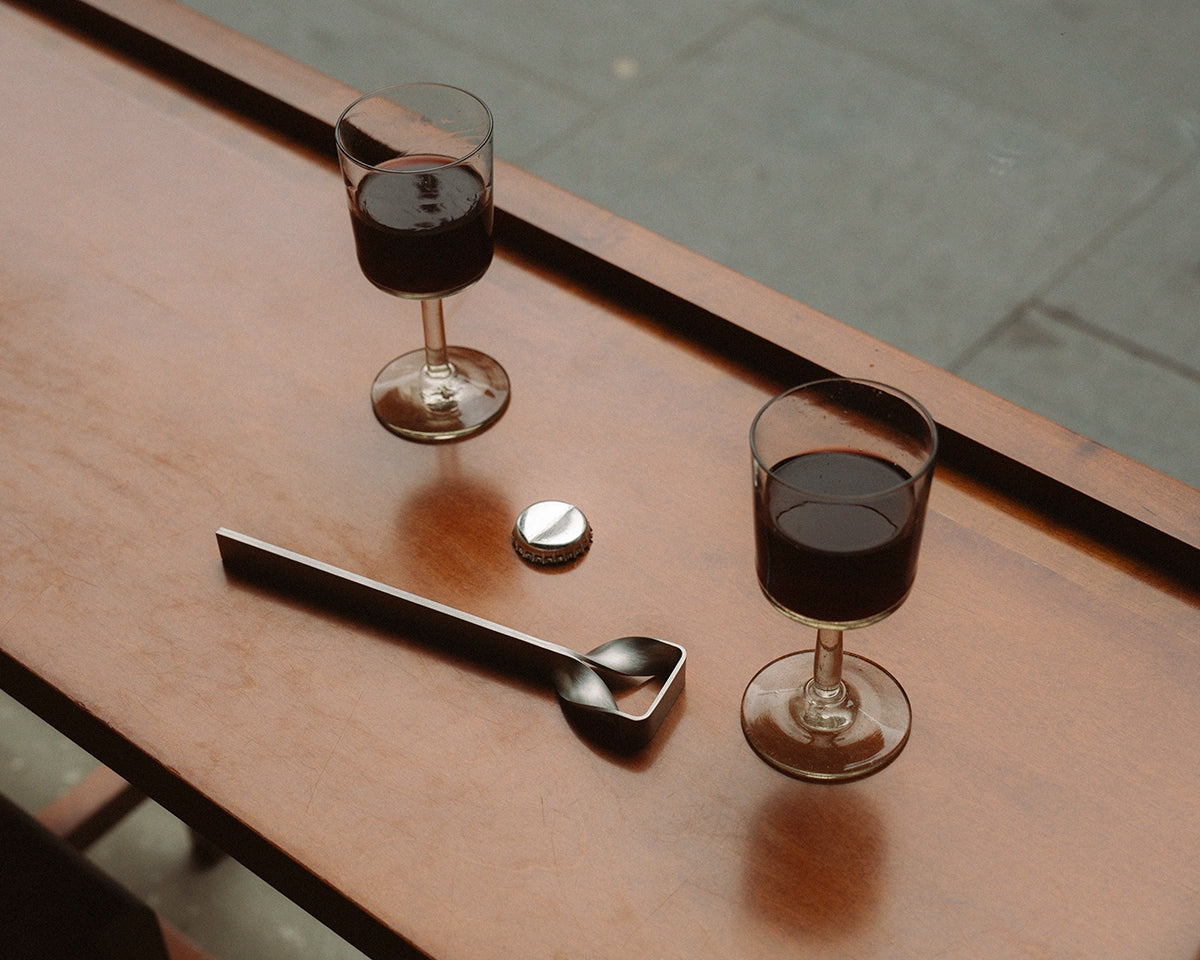 Ground Bottle Opener – Stainless Steel