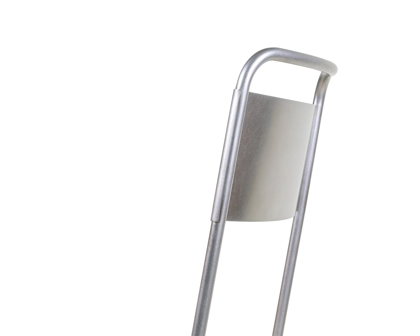 Petit Rond Chair – Stainless Steel