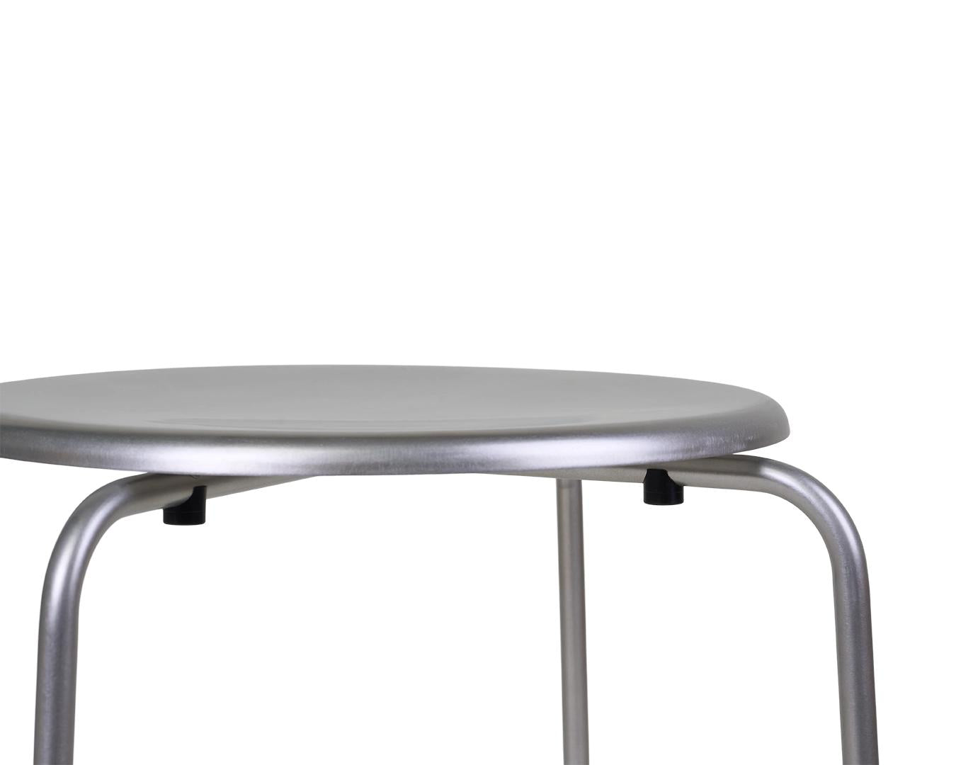 Petit Rond Stool – Stainless Steel