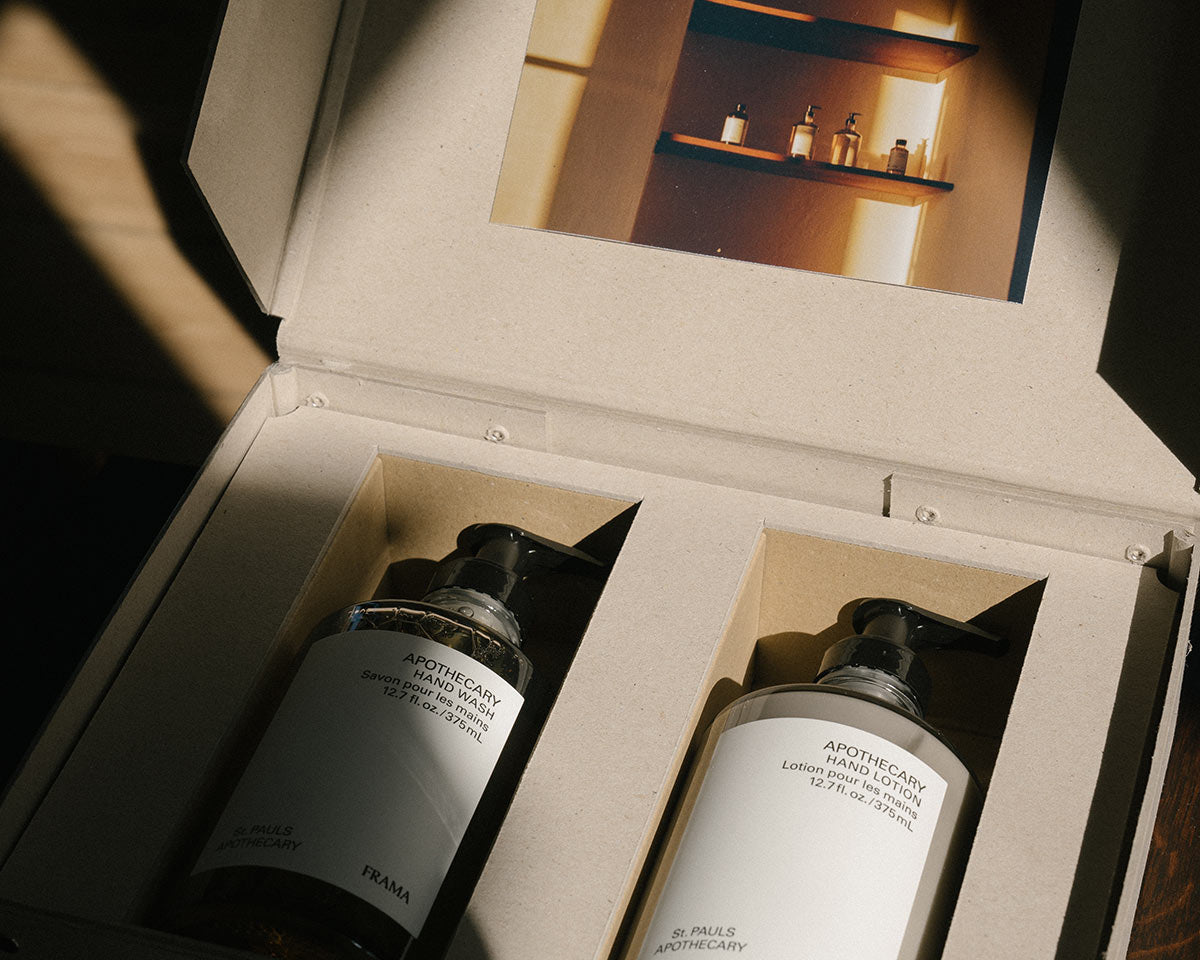 Gift Box: Hand Wash + Hand Lotion – Apothecary