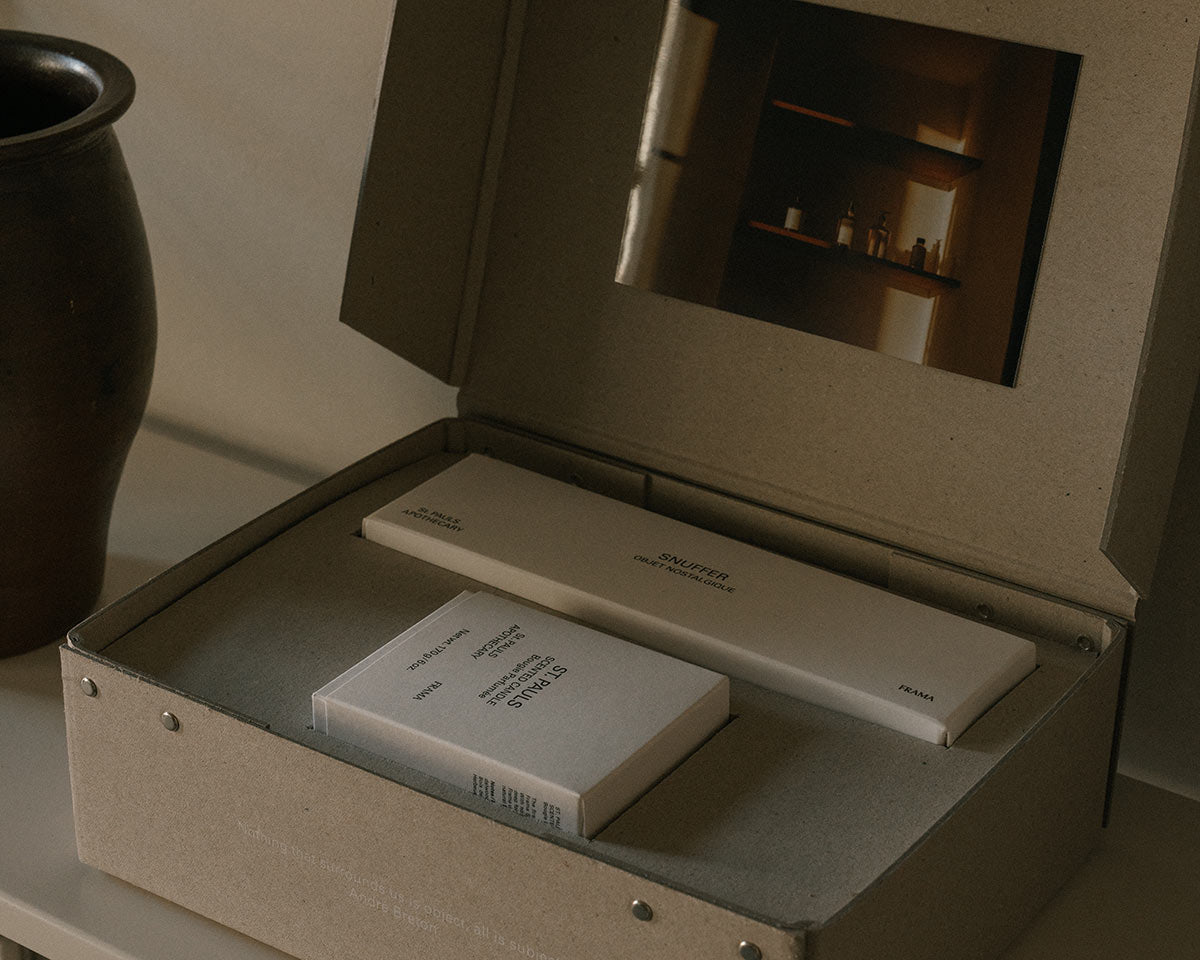 Gift Box: Scented Candle + Snuffer – St. Pauls