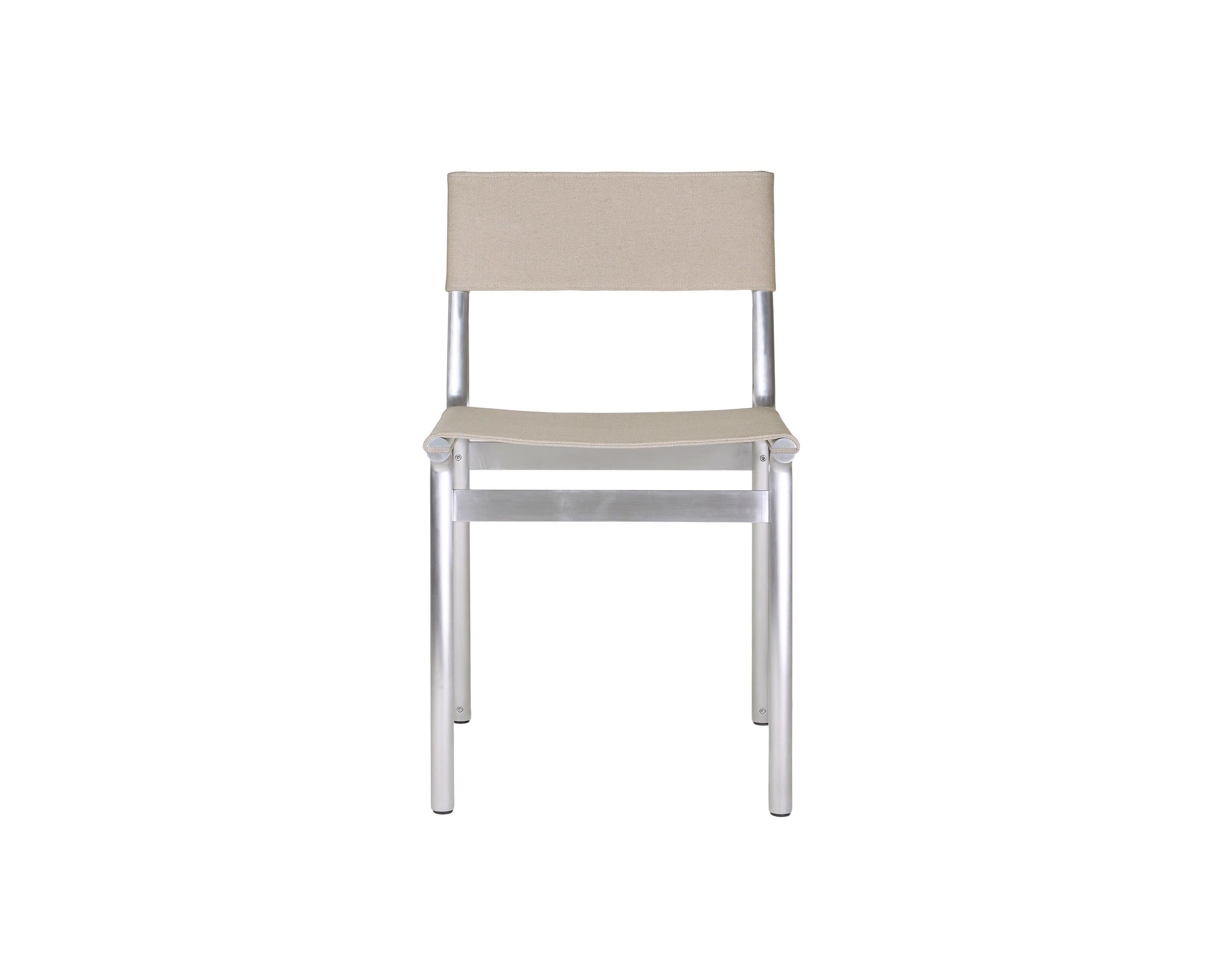 Union Chair – Aluminum / Sandstone Linen