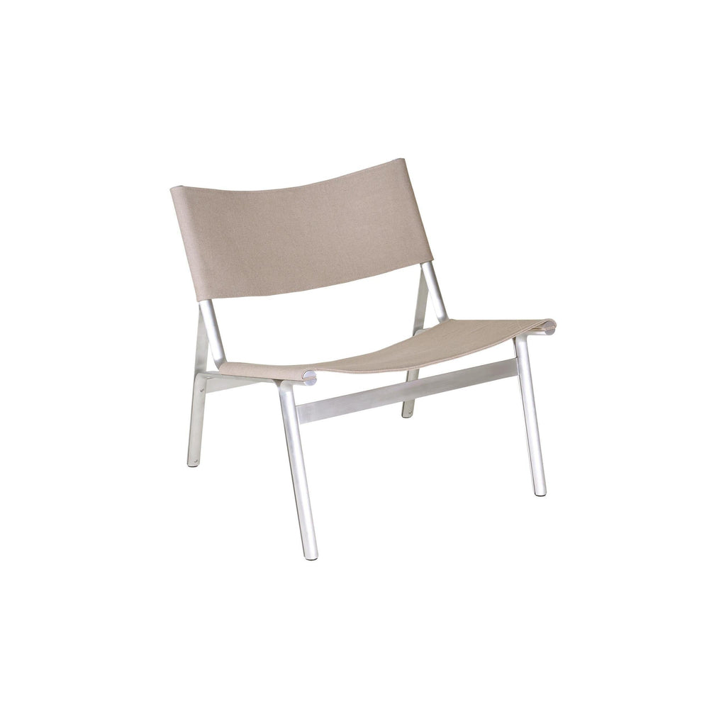 Union Easy Chair – Aluminum / Sandstone Linen – Frama