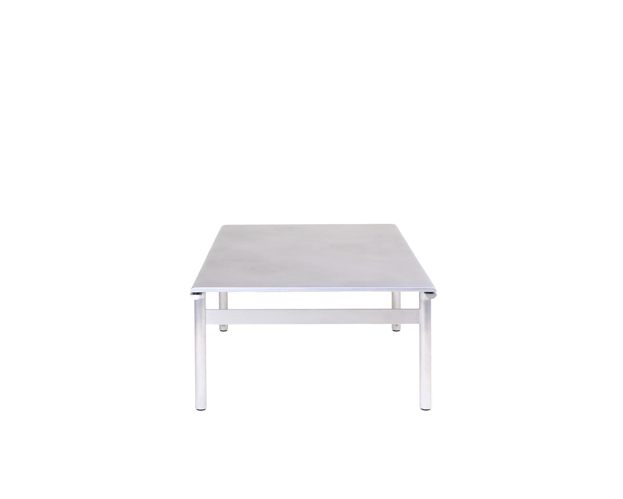Union Coffee Table – Aluminum