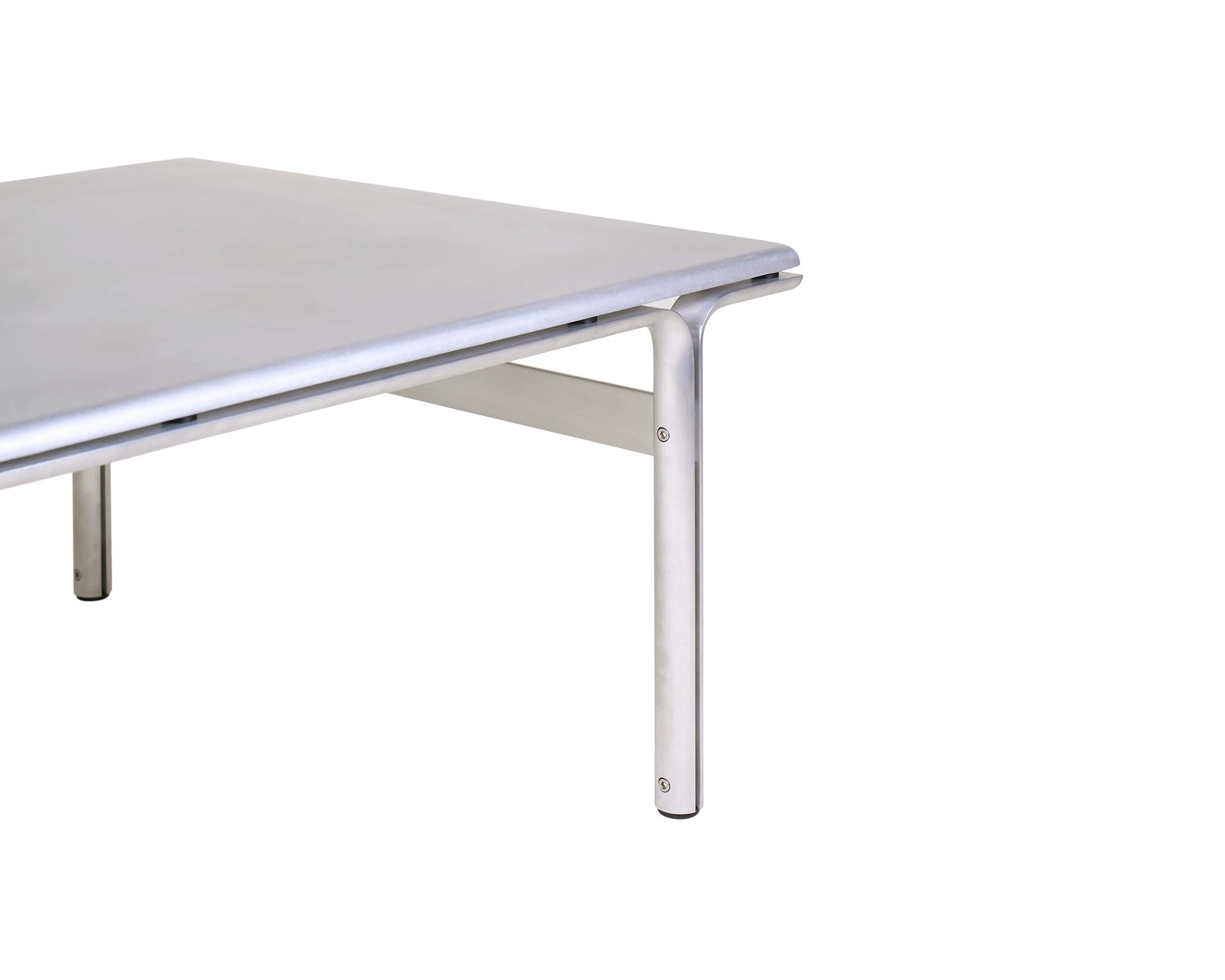 Union Coffee Table – Aluminum