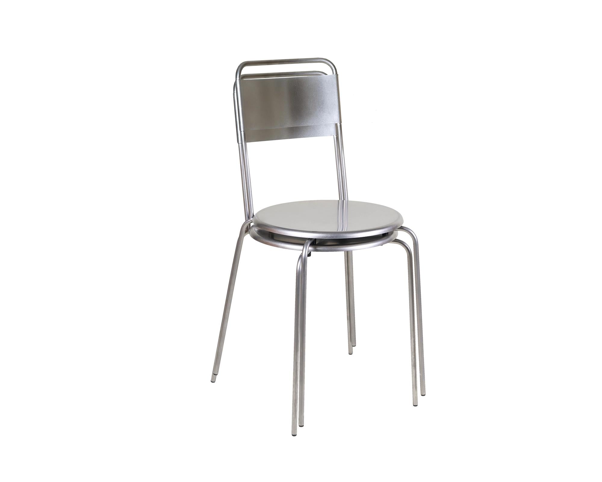 Petit Rond Chair – Stainless Steel
