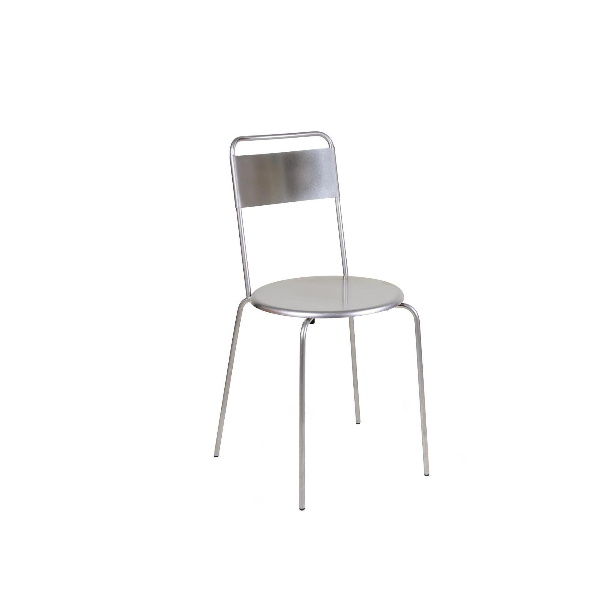 Petit Rond Chair – Stainless Steel