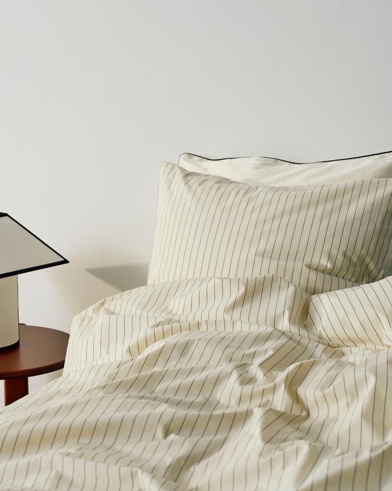 Fineline Duvet Cover - Ivory