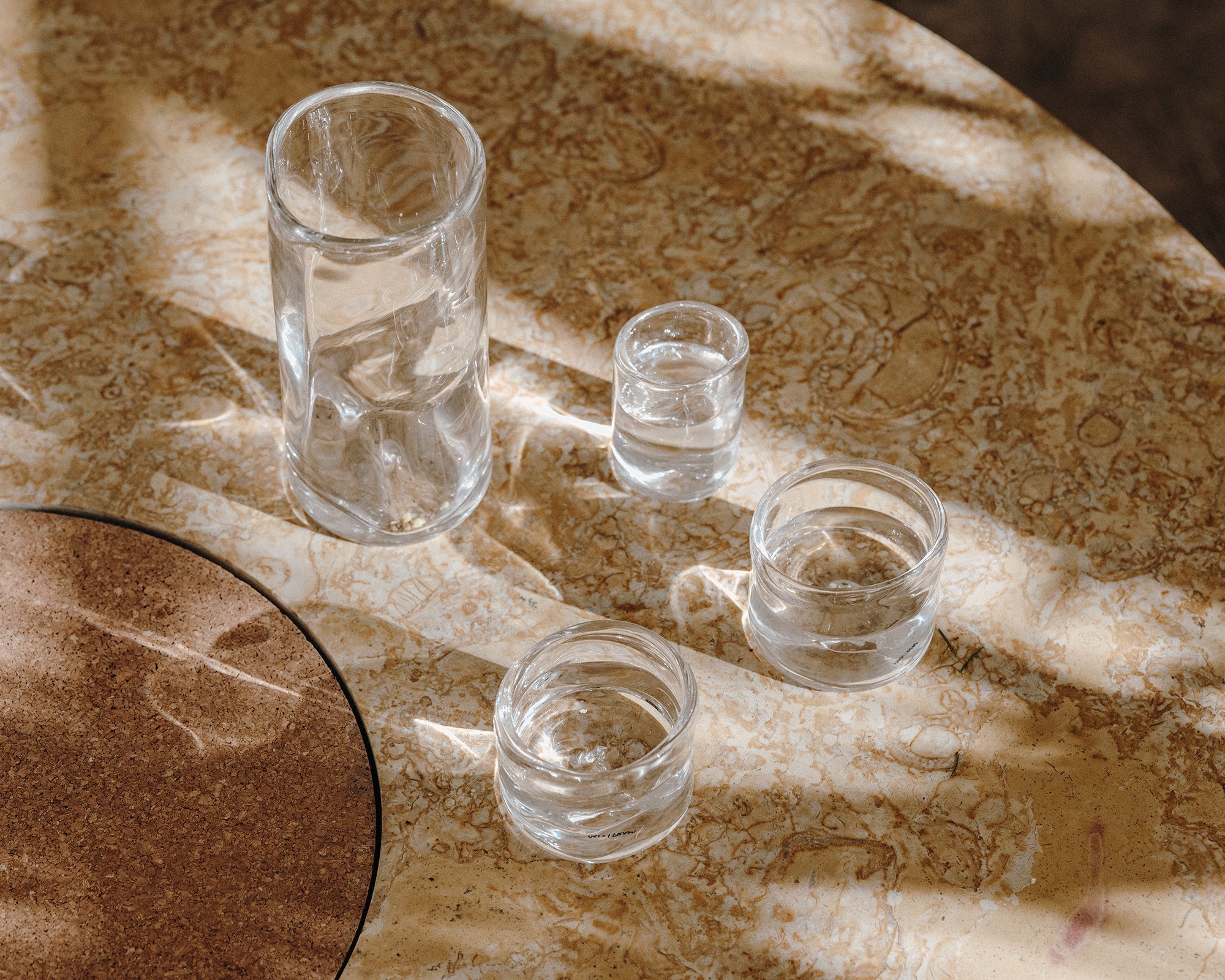 0405 Glass Set of Two – Clear – Wide