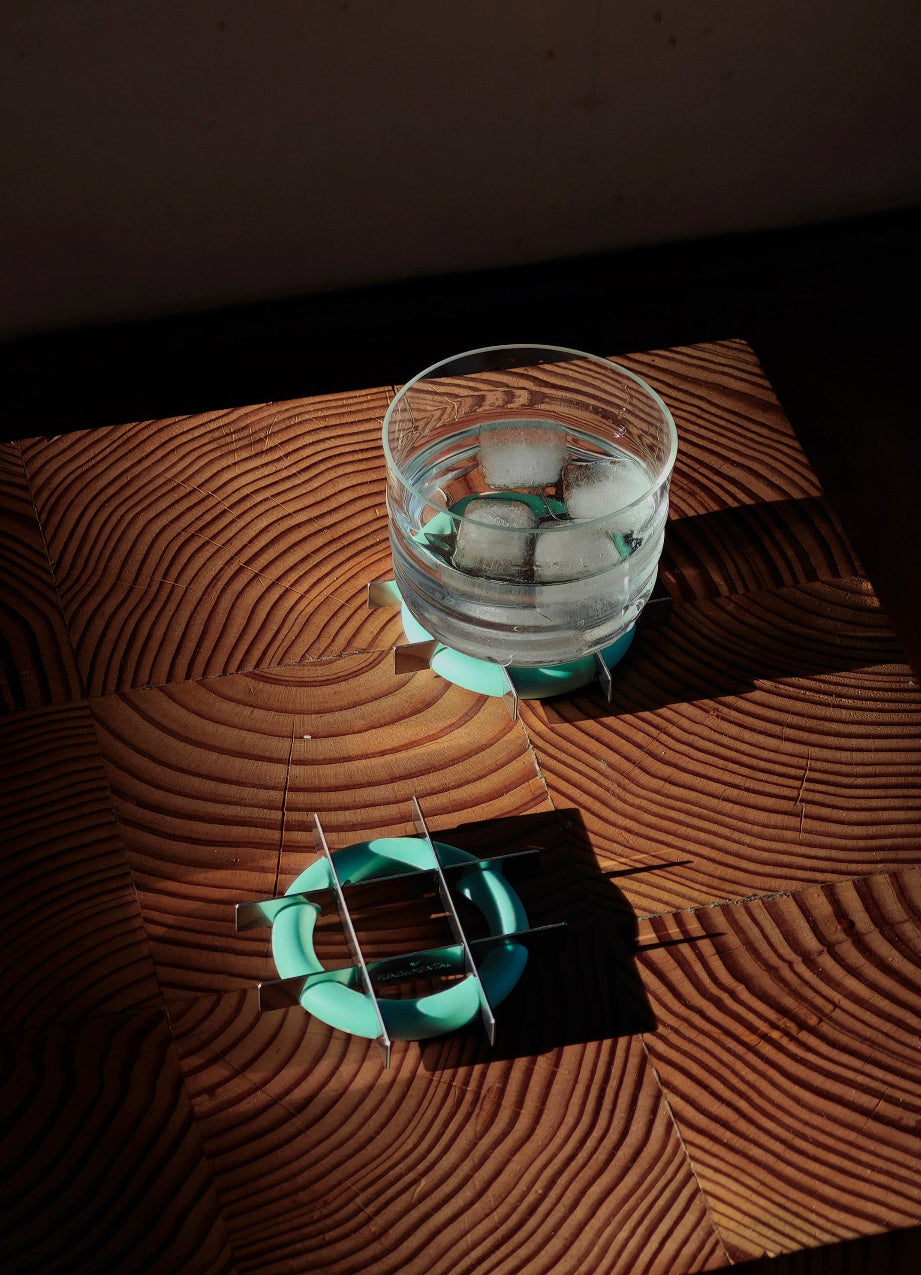 Hover – 2 Coasters – Mint