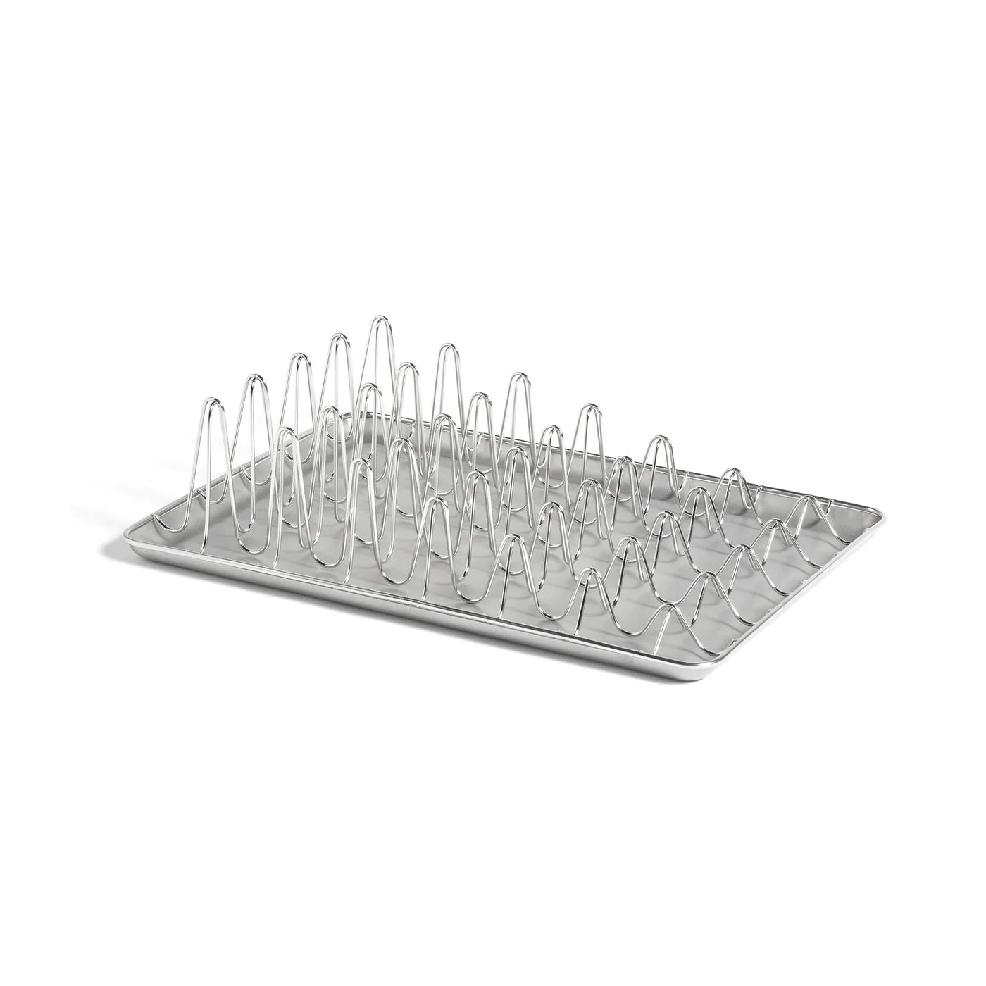 Shortwave Dish Rack - Stainless Steel