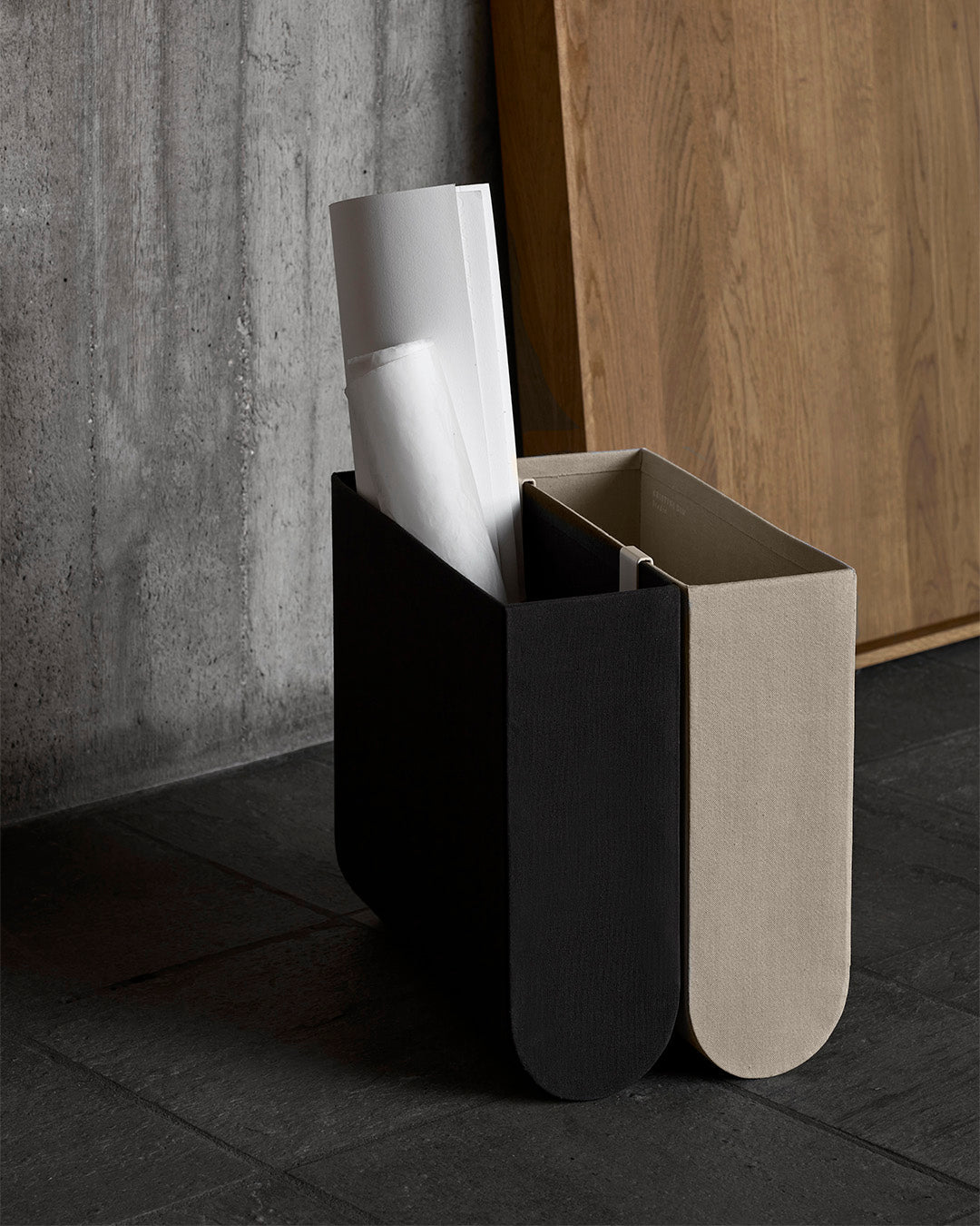 Curved Box S Schwarz