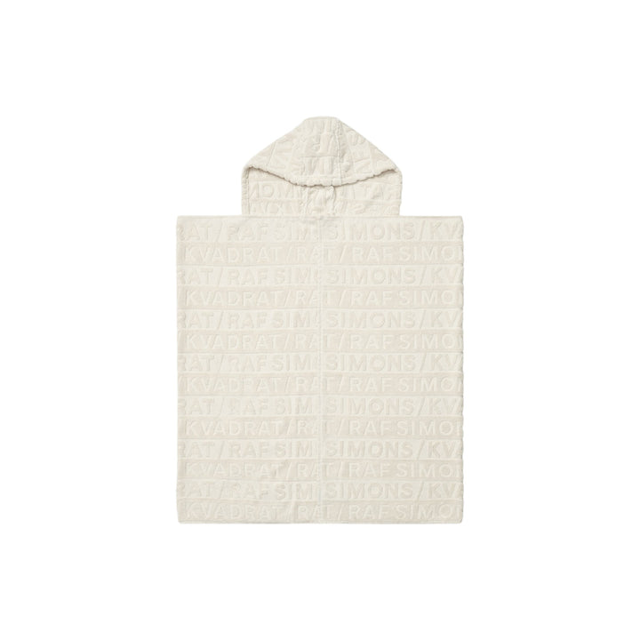 Cotton Jacquard Hooded Towel - Off White - Bathroom - Kvadrat/Raf Simons