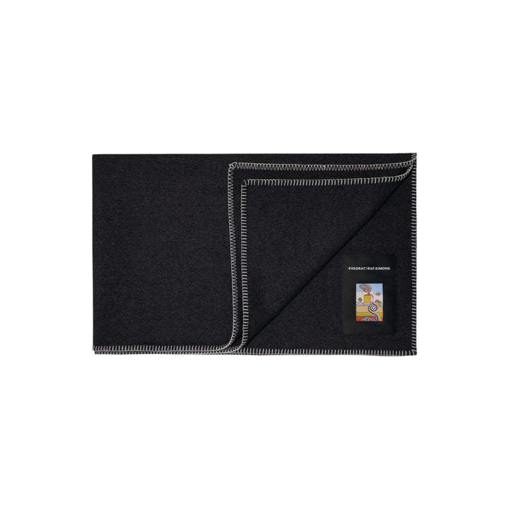 Lambswool Throw - Black - Decken - Kvadrat/Raf Simons