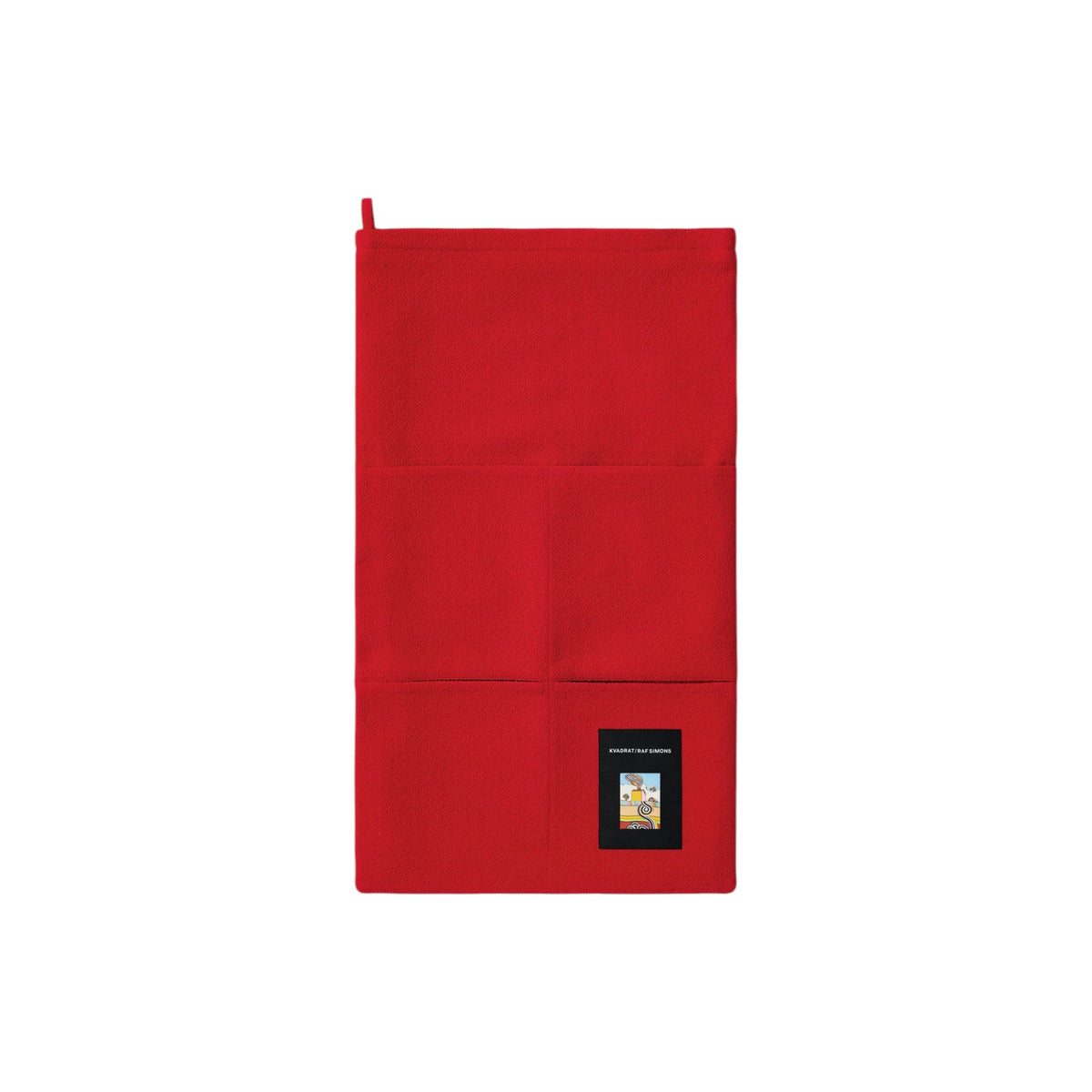 Vidar Wool Storage Bag - Vermillion Red - Organizer - Kvadrat/Raf Simons