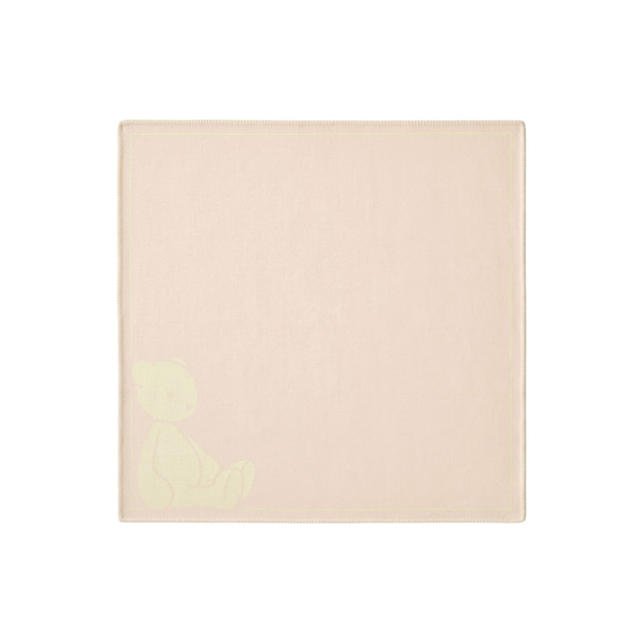 Wool Jacquard Blanket - Teddy, Peach/Light Yellow - Decken - Kvadrat/Raf Simons