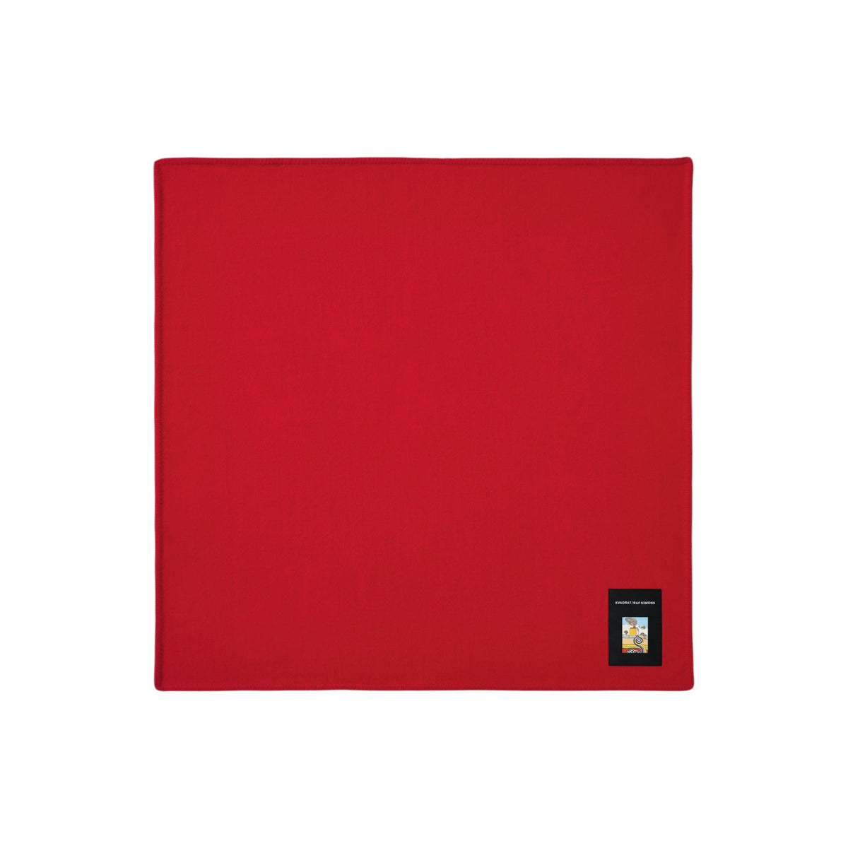 Wool Whipstitch Blanket - Vermillion Red - Decken - Kvadrat/Raf Simons