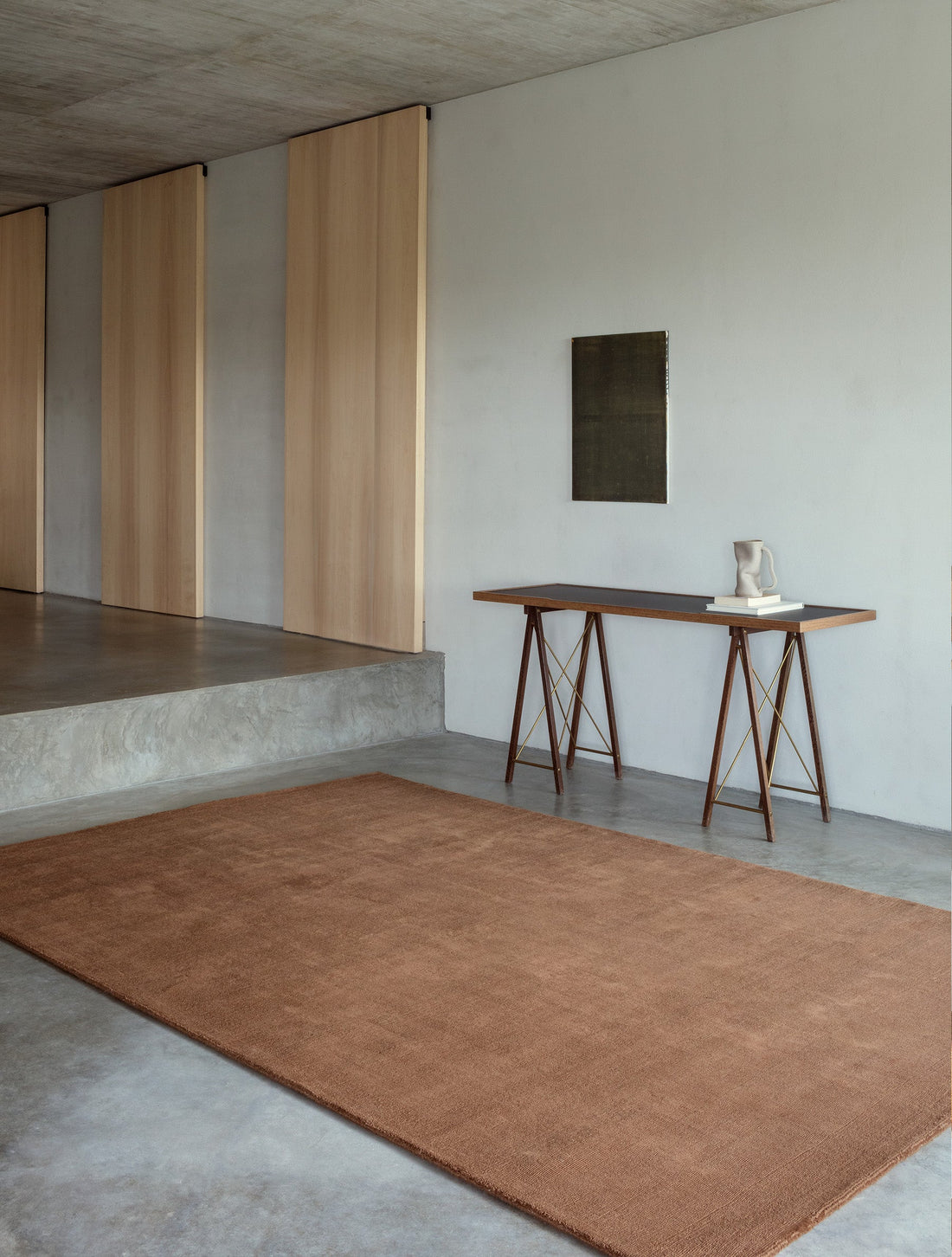 Dark Oak - Karma Wool Teppich