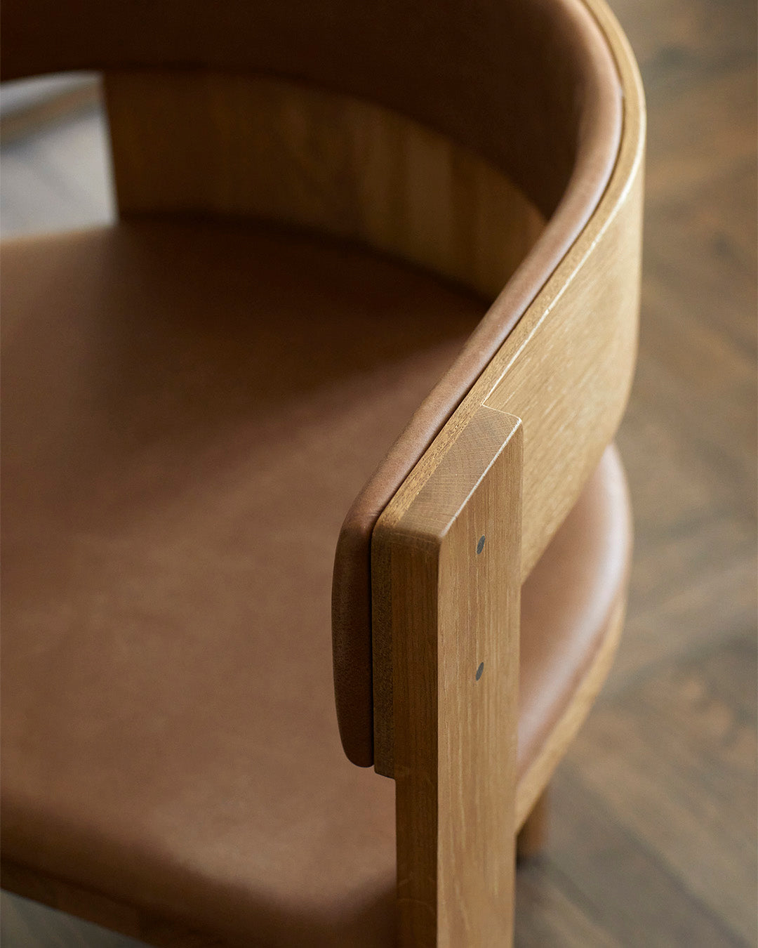 Collector Esszimmerstuhl – Warm Oak/Cognac 