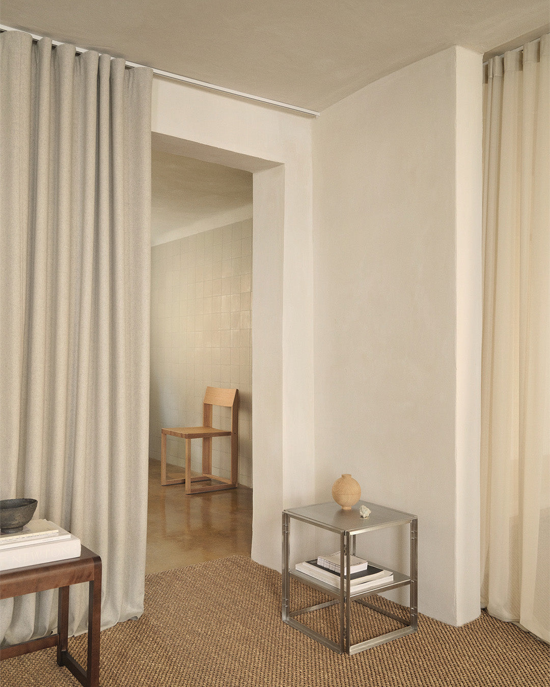 Klappbarer Beistelltisch Brushed 