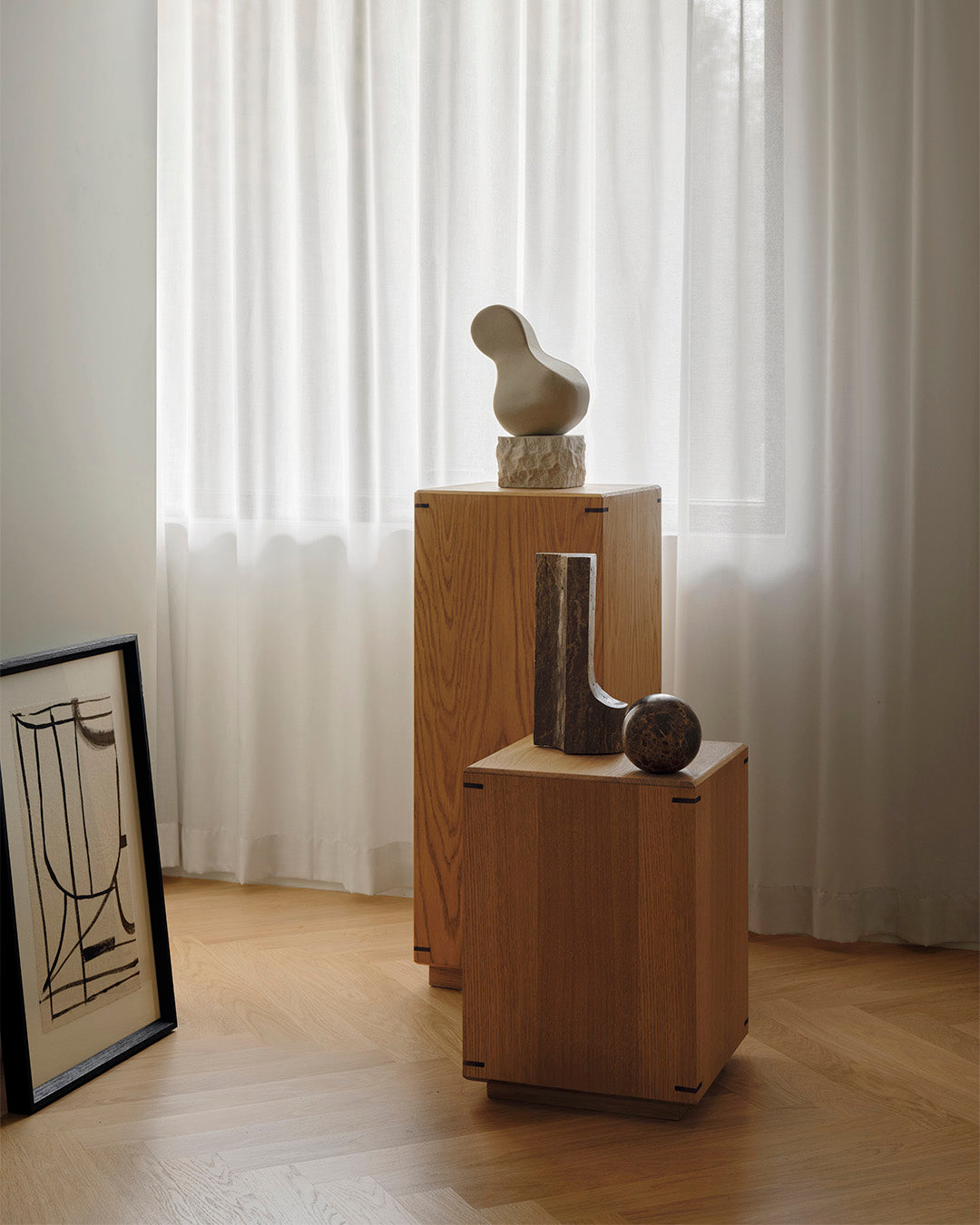 Kristina Dam Studio - Momentum Sculpture Light Grey