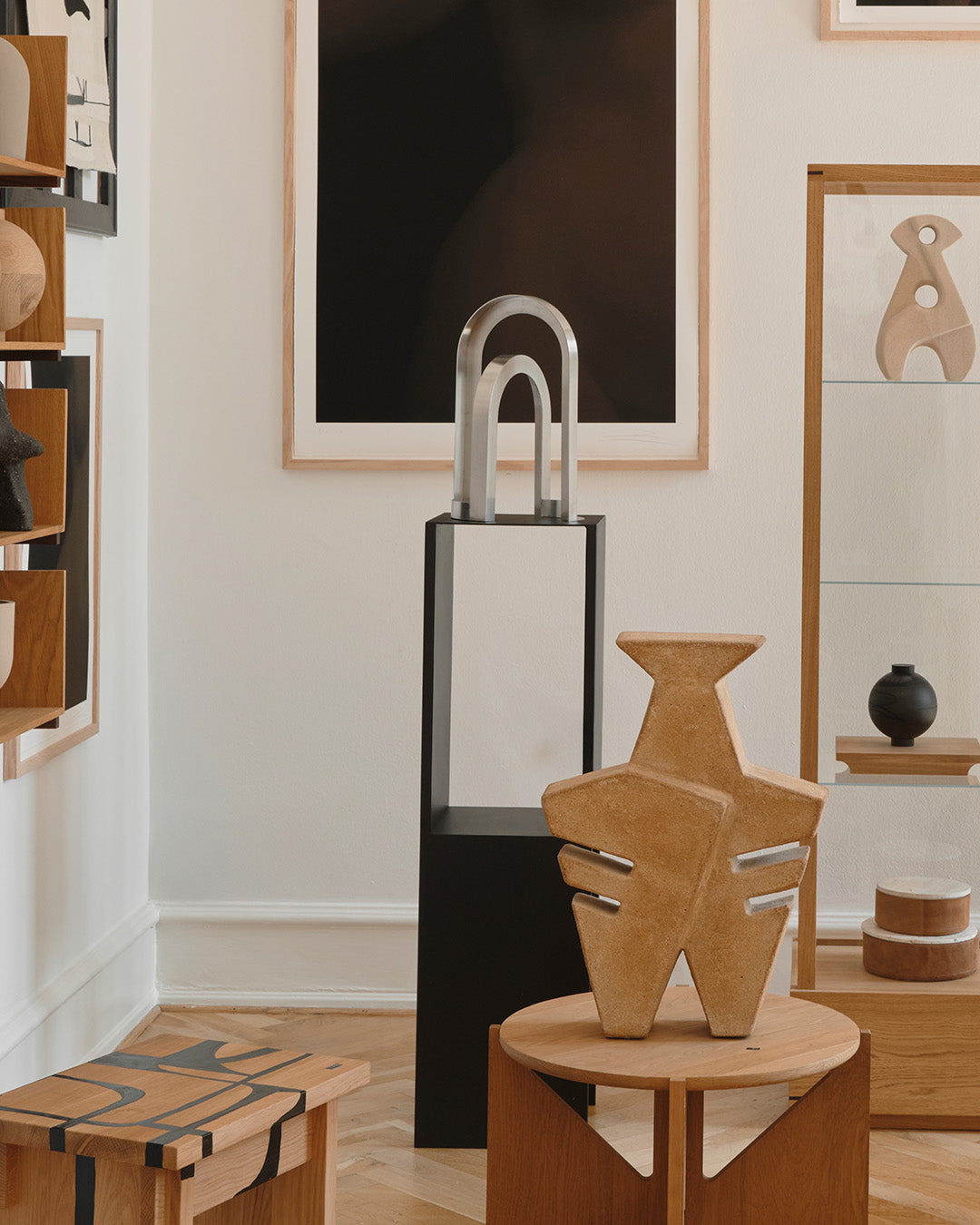 Arch Skulptur gebürstet 