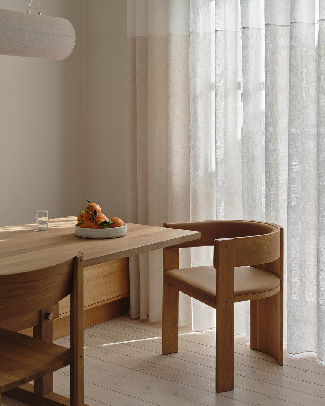 Collector Esszimmerstuhl – Warm Oak/Cognac