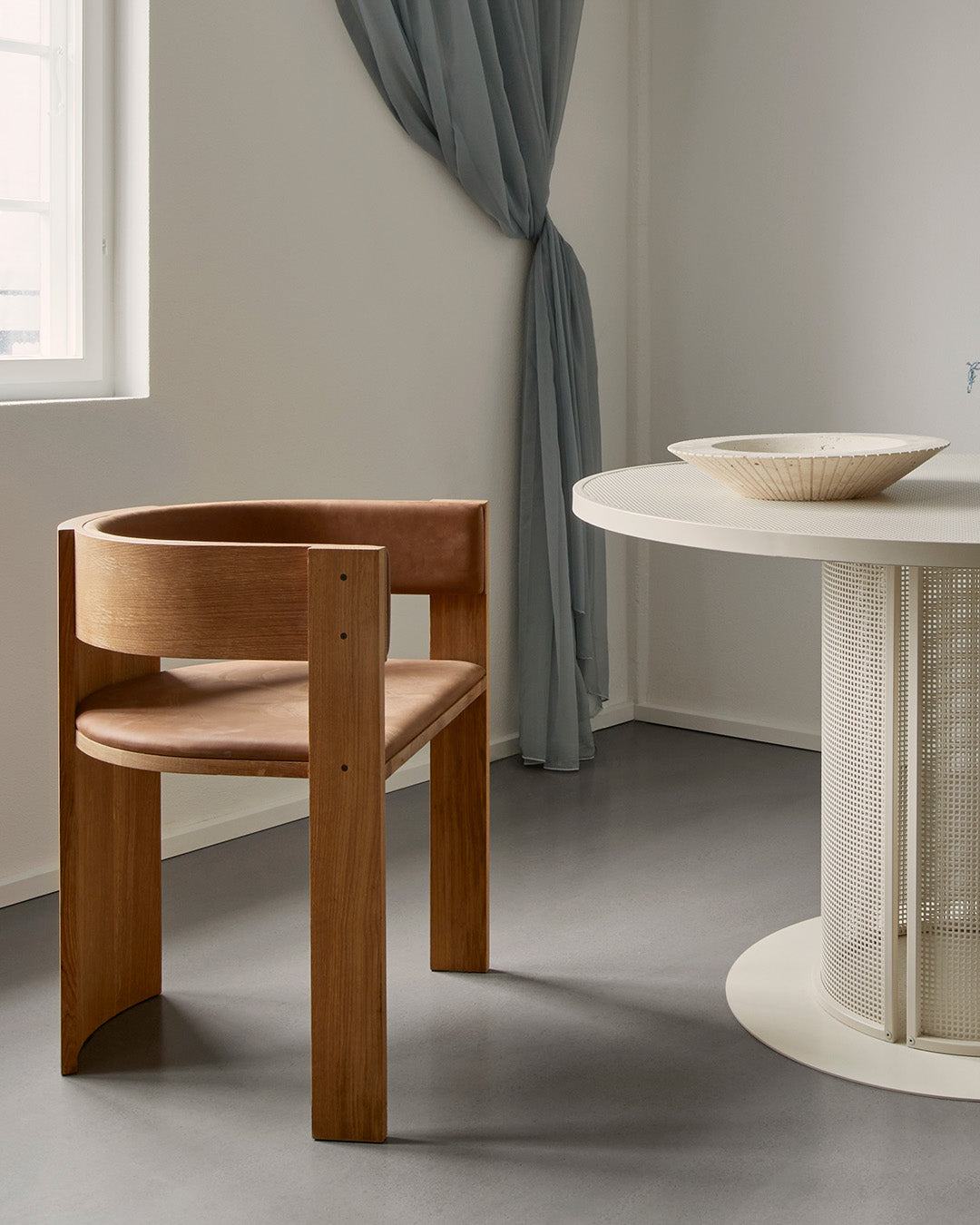 Collector Esszimmerstuhl – Warm Oak/Cognac 