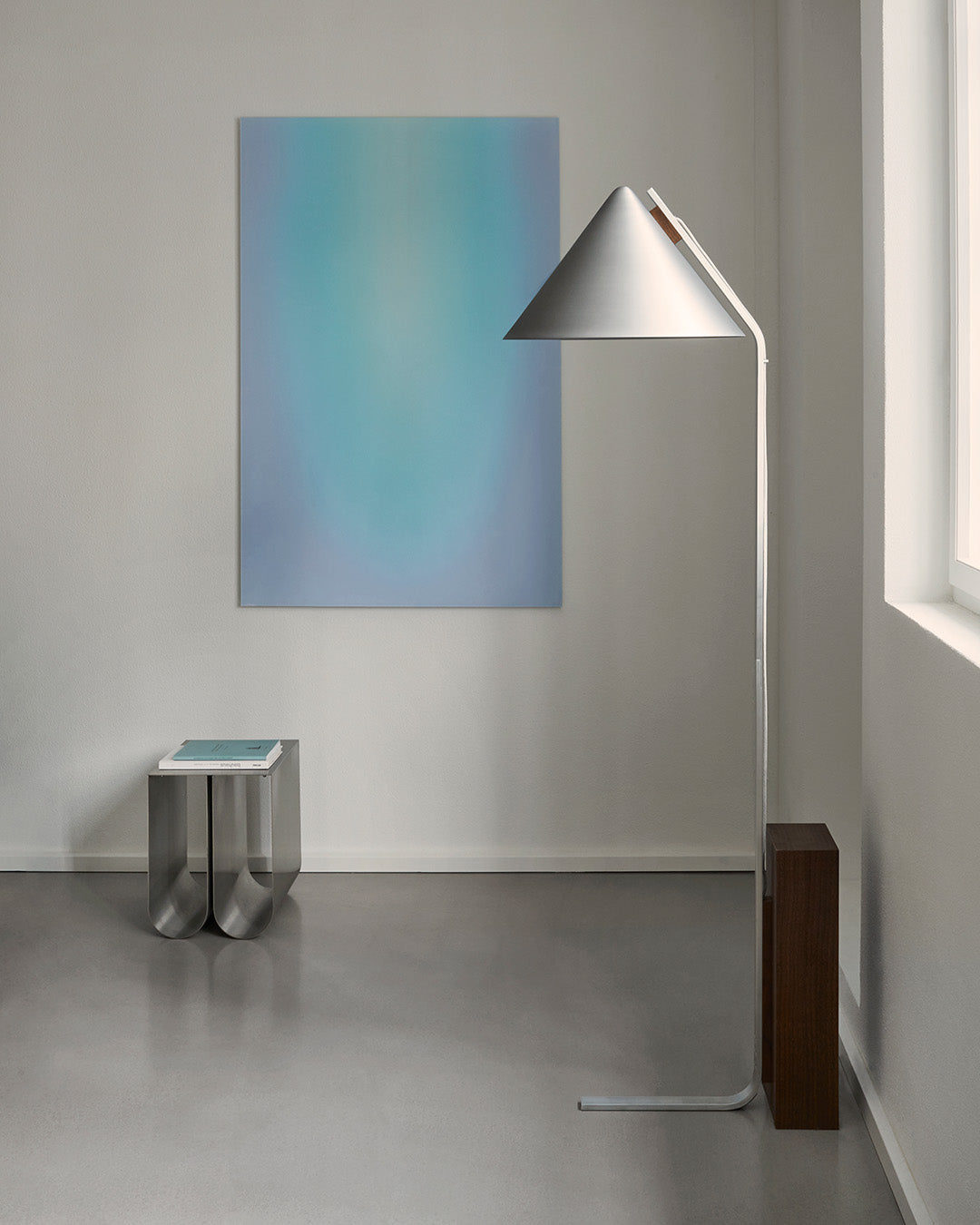 Cone Floor Lamp Brushed