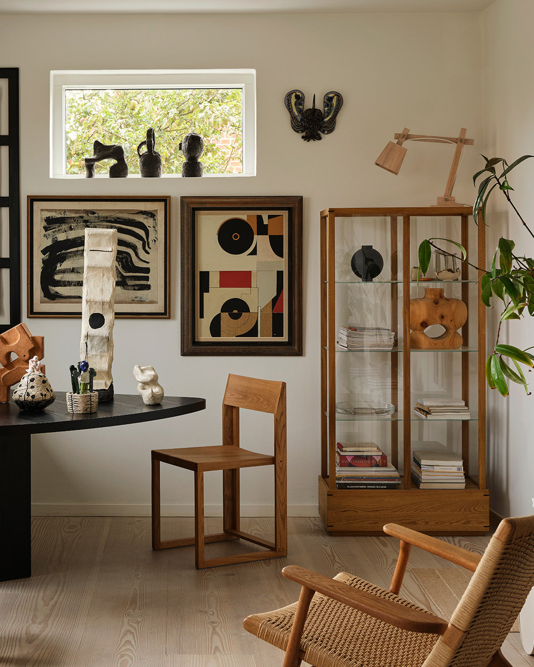 Outline Dining Chair – Warm Oak