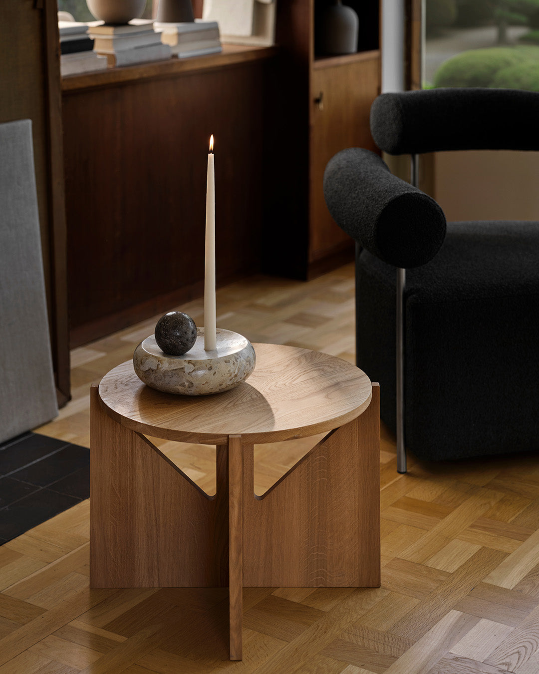 Simple Beistelltisch – Warm Oak 